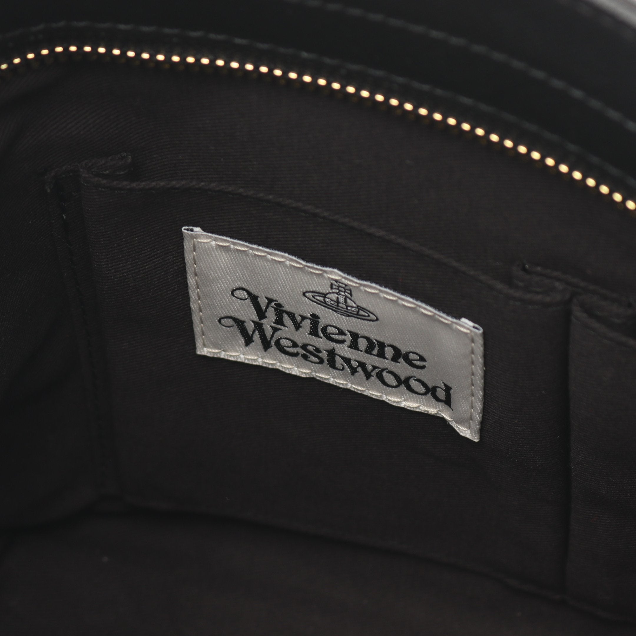 ハンドバッグ トートバッグ レザー ブラック 2WAY ヴィヴィアン