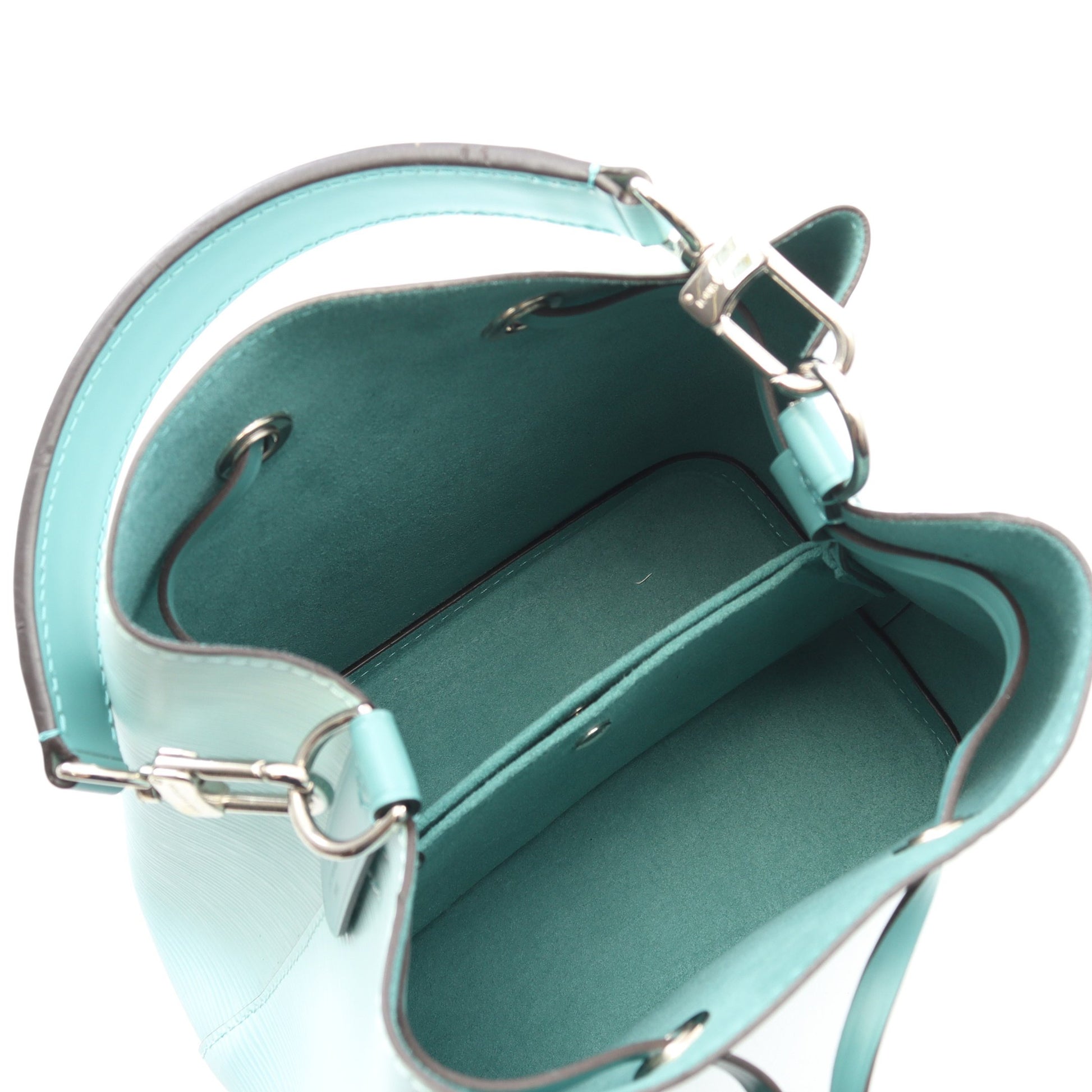 ネオノエ BB エピ シーサイド ハンドバッグ レザー ライトブルー ブルーグリーン 2WAY ルイヴィトン バッグ LOUIS VUITTON