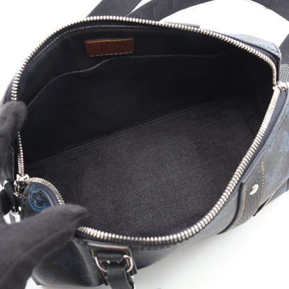 シティ キーポル モノグラムレコード ショルダーバッグ PVC レザー ブラック ルイヴィトン バッグ LOUIS VUITTON