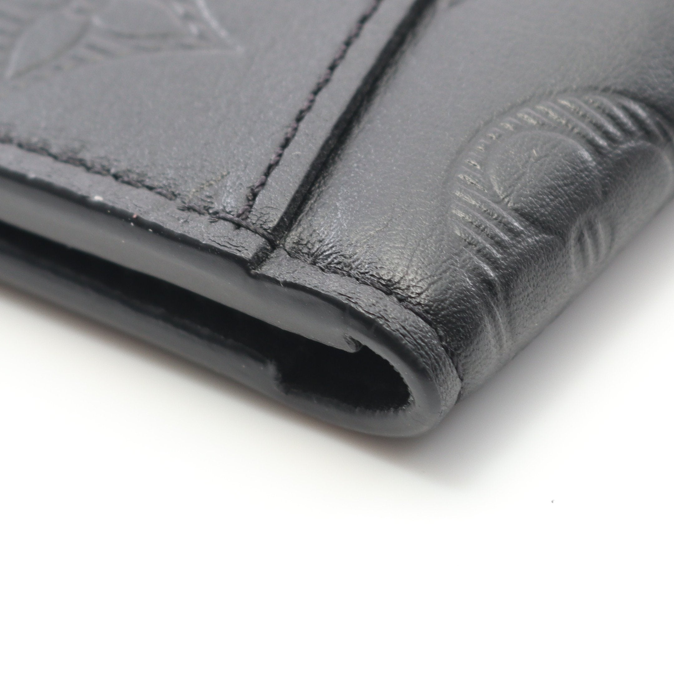 【超極美品】ルイヴィトン モノグラム シャドウ オーガナイザー ドゥ ポッシュ LOUIS VUITTON 並行輸入 ルイヴィトン カードケース Louis