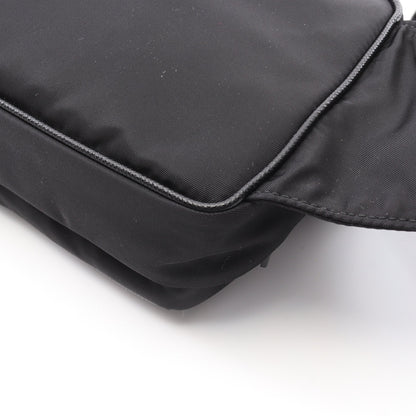 TESSTO ＋ SAFFIAN ボディバッグ ウエストバッグ ナイロン サフィアーノレザー ブラック プラダ バッグ PRADA