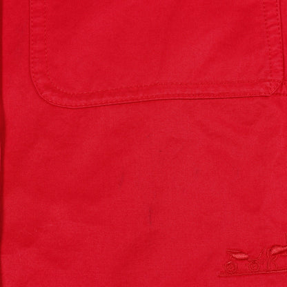 シャツ コットン レッド エルメス トップス HERMES