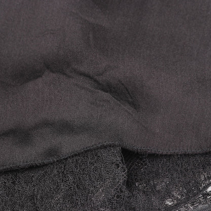 ココマーク スカート レーヨン ナイロン ブラック レース 06A シャネル ボトムス CHANEL
