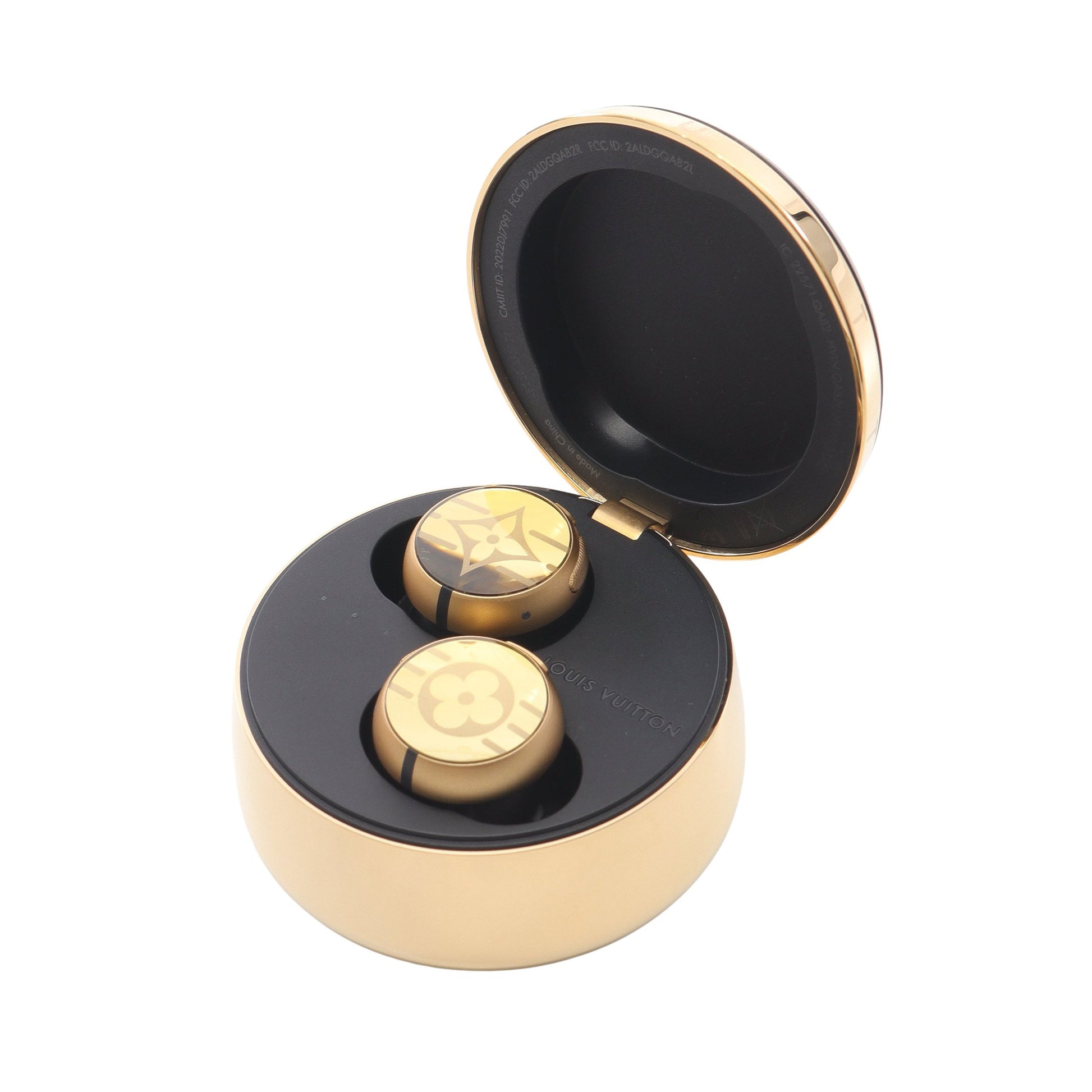 ホライゾン ライトアップ ワイヤレスイヤホン 小物 ラバー ゴールド  