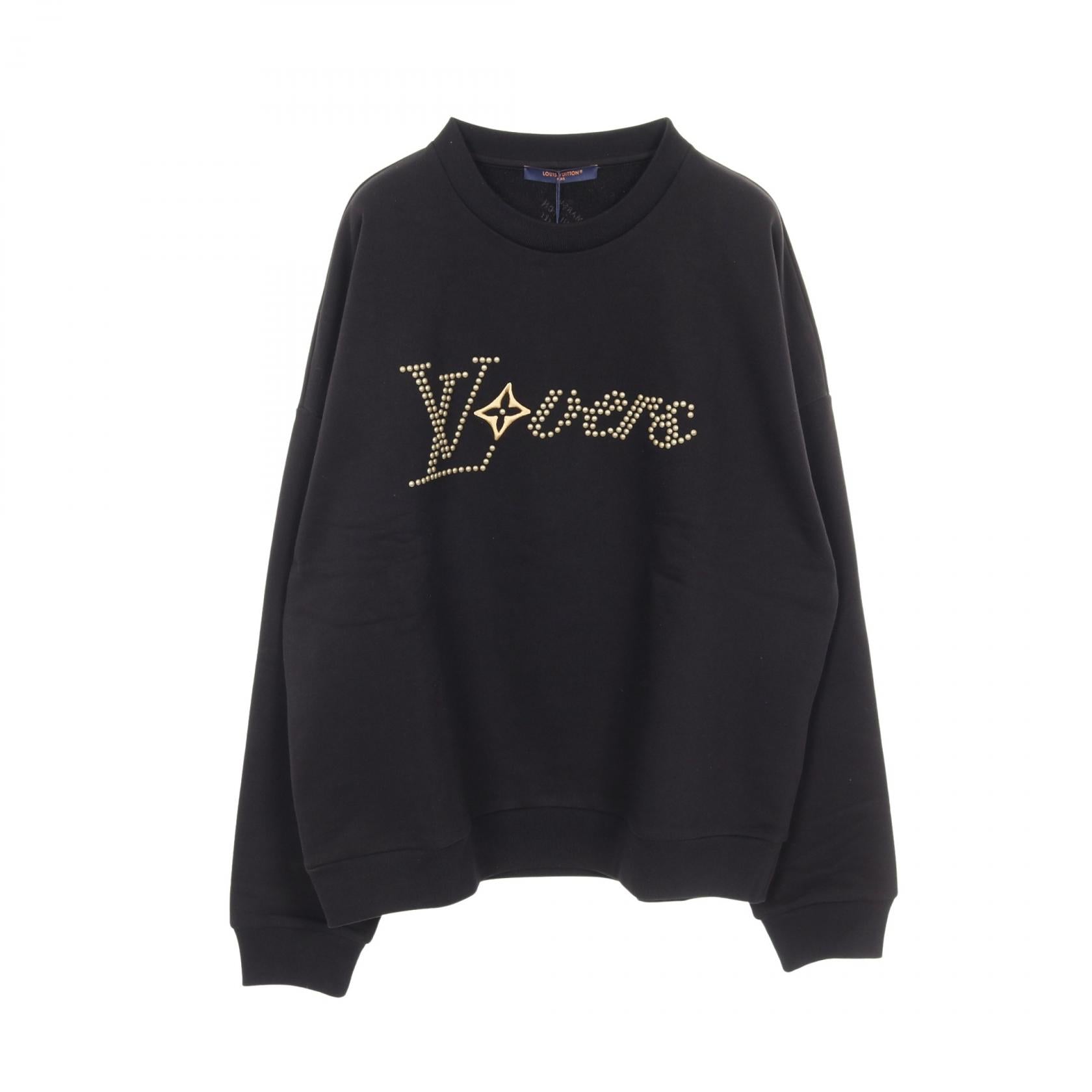 シグネチャー スタッズ スウェットシャツ クルーネック コットン