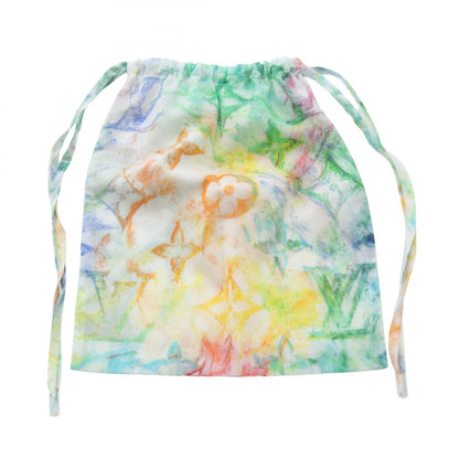 モノグラムパステル ポーチ コットン ホワイト マルチカラー ルイヴィトン 財布・小物 LOUIS VUITTON