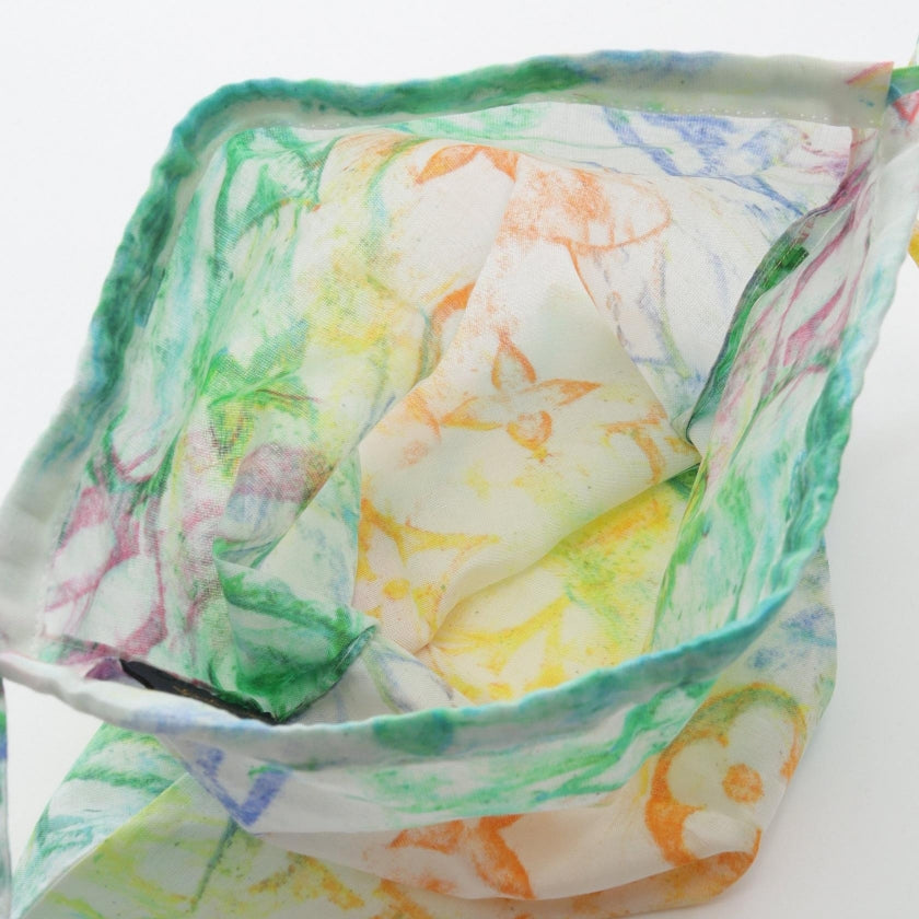 モノグラムパステル ポーチ コットン ホワイト マルチカラー ルイヴィトン 財布・小物 LOUIS VUITTON