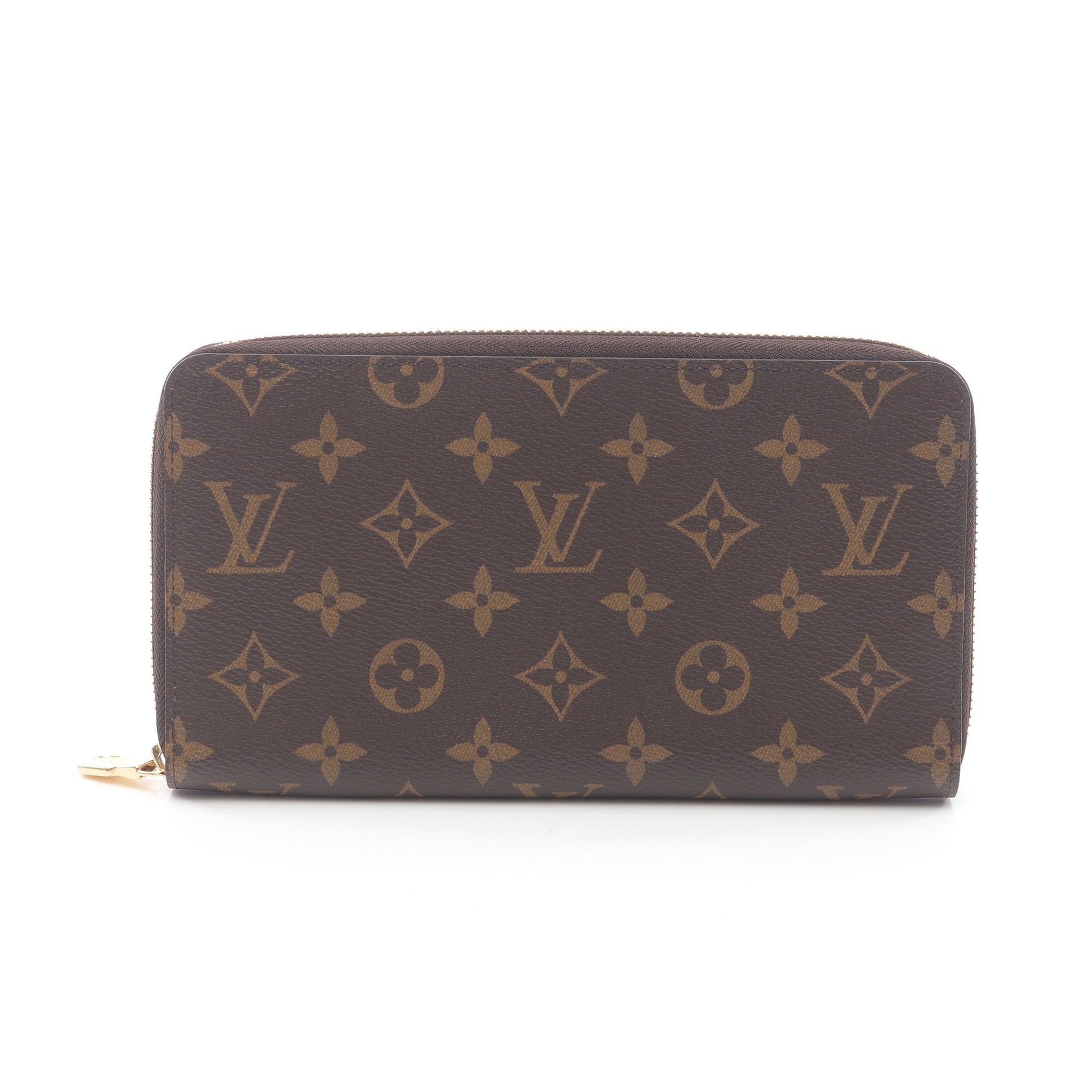 ジッピー オーガナイザー モノグラム ラウンドファスナー長財布 PVC ブラウン ルイヴィトン 財布・小物 LOUIS VUITTON
