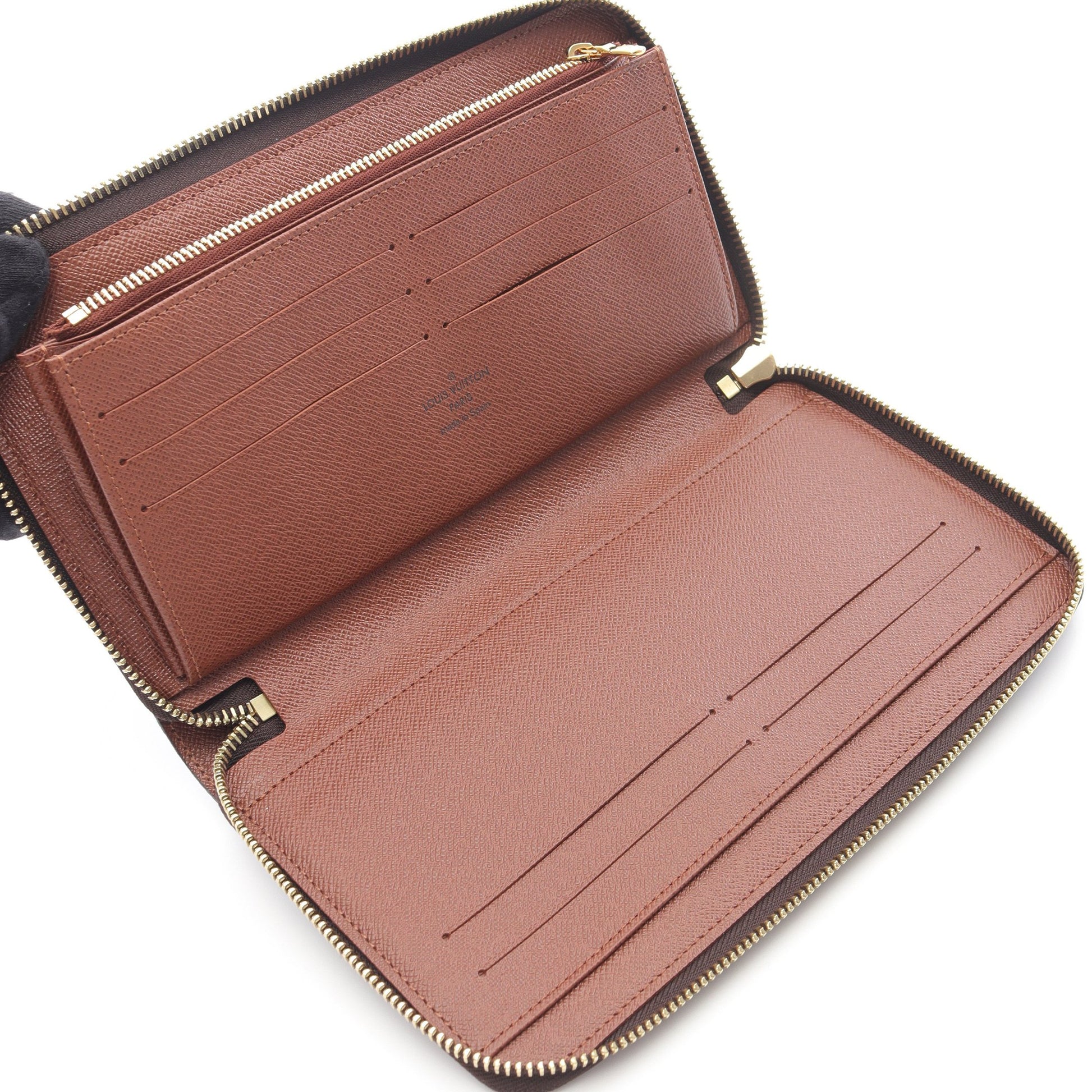 ジッピー オーガナイザー モノグラム ラウンドファスナー長財布 PVC ブラウン ルイヴィトン 財布・小物 LOUIS VUITTON