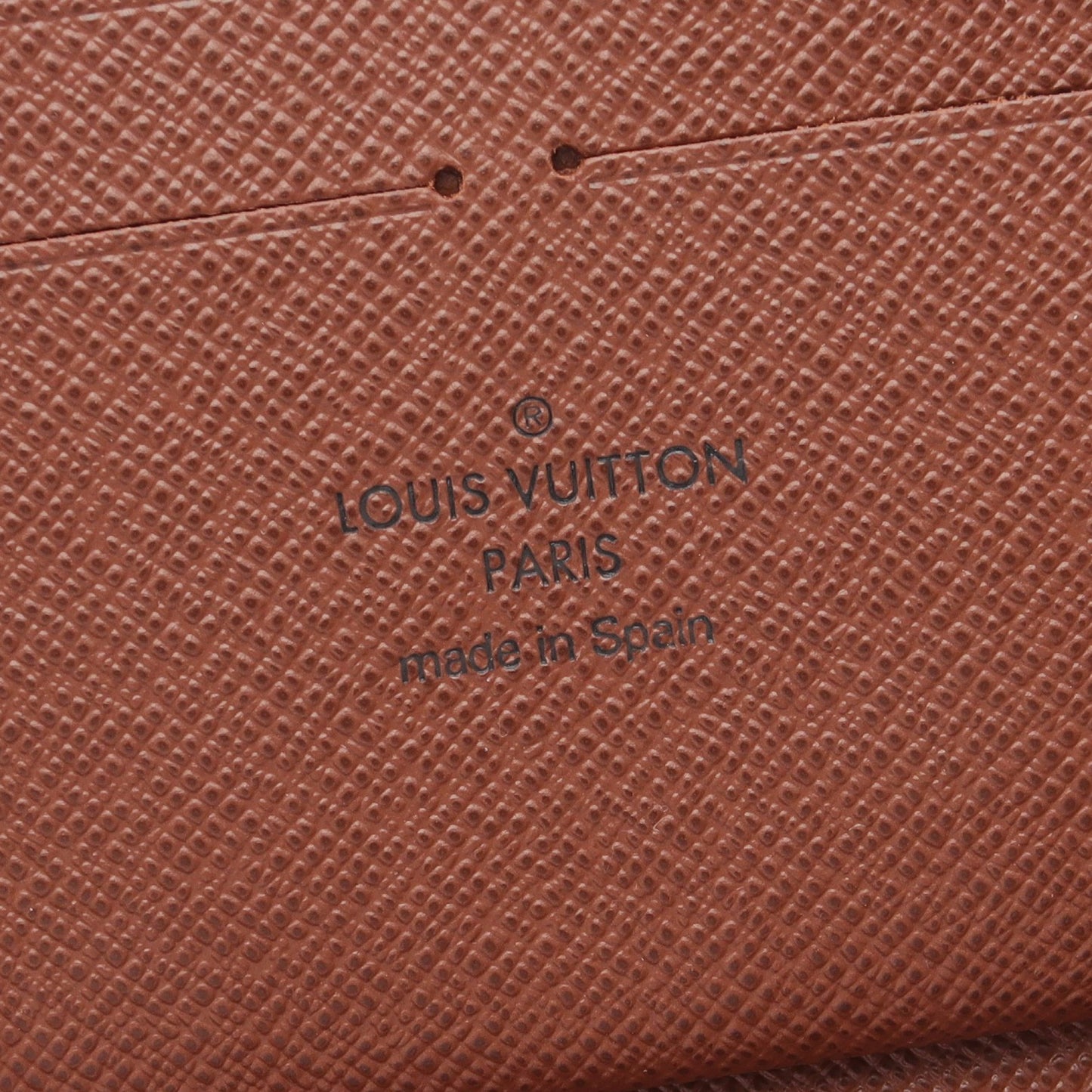 ジッピー オーガナイザー モノグラム ラウンドファスナー長財布 PVC ブラウン ルイヴィトン 財布・小物 LOUIS VUITTON