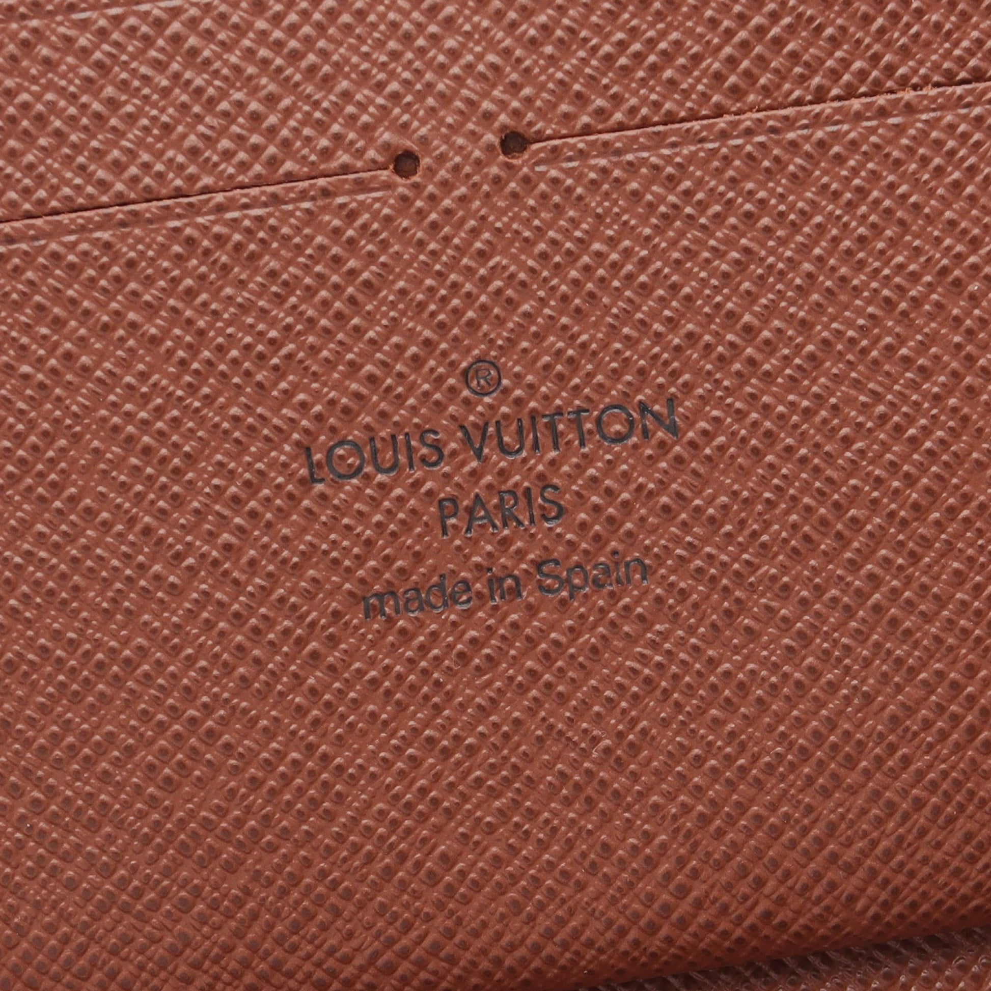 ジッピー オーガナイザー モノグラム ラウンドファスナー長財布 PVC ブラウン ルイヴィトン 財布・小物 LOUIS VUITTON