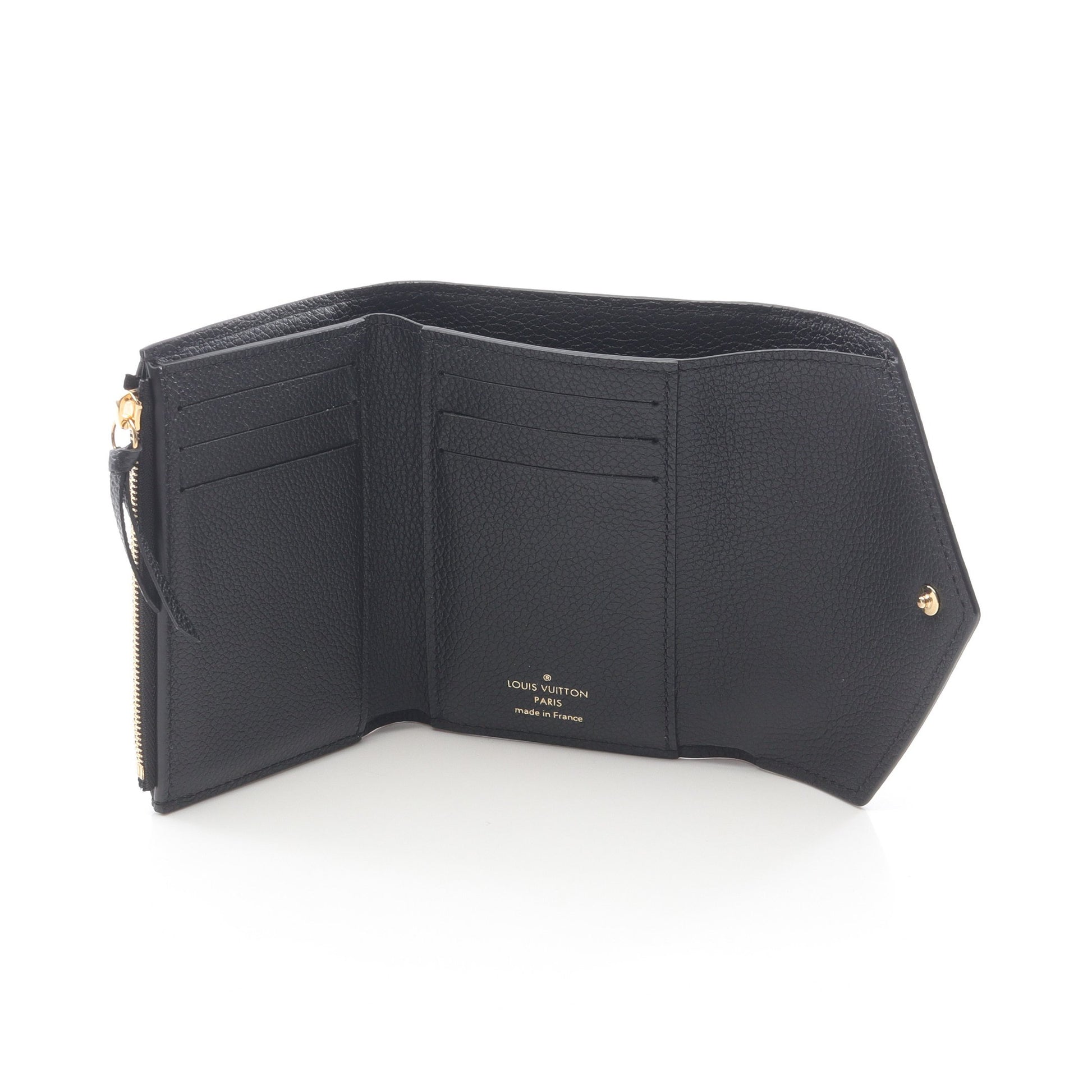 ポルトフォイユ ヴィクトリーヌ モノグラムアンプラント ノワール 三  