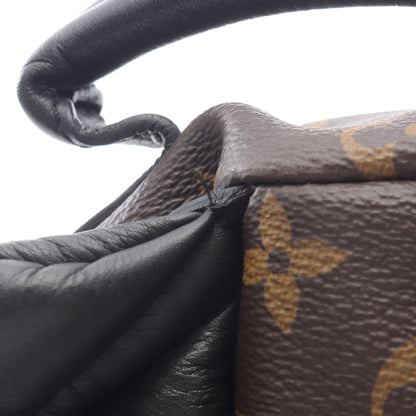 パームスプリングスPM モノグラム バックパック リュックサック PVC レザー ブラウン ブラック ルイヴィトン バッグ LOUIS VUITTON