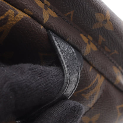 パームスプリングスPM モノグラム バックパック リュックサック PVC レザー ブラウン ブラック ルイヴィトン バッグ LOUIS VUITTON