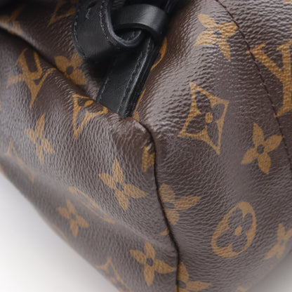 パームスプリングスPM モノグラム バックパック リュックサック PVC レザー ブラウン ブラック ルイヴィトン バッグ LOUIS VUITTON