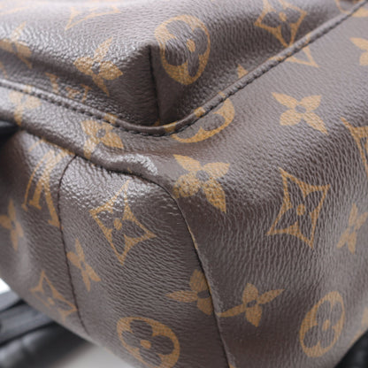 パームスプリングスPM モノグラム バックパック リュックサック PVC レザー ブラウン ブラック ルイヴィトン バッグ LOUIS VUITTON