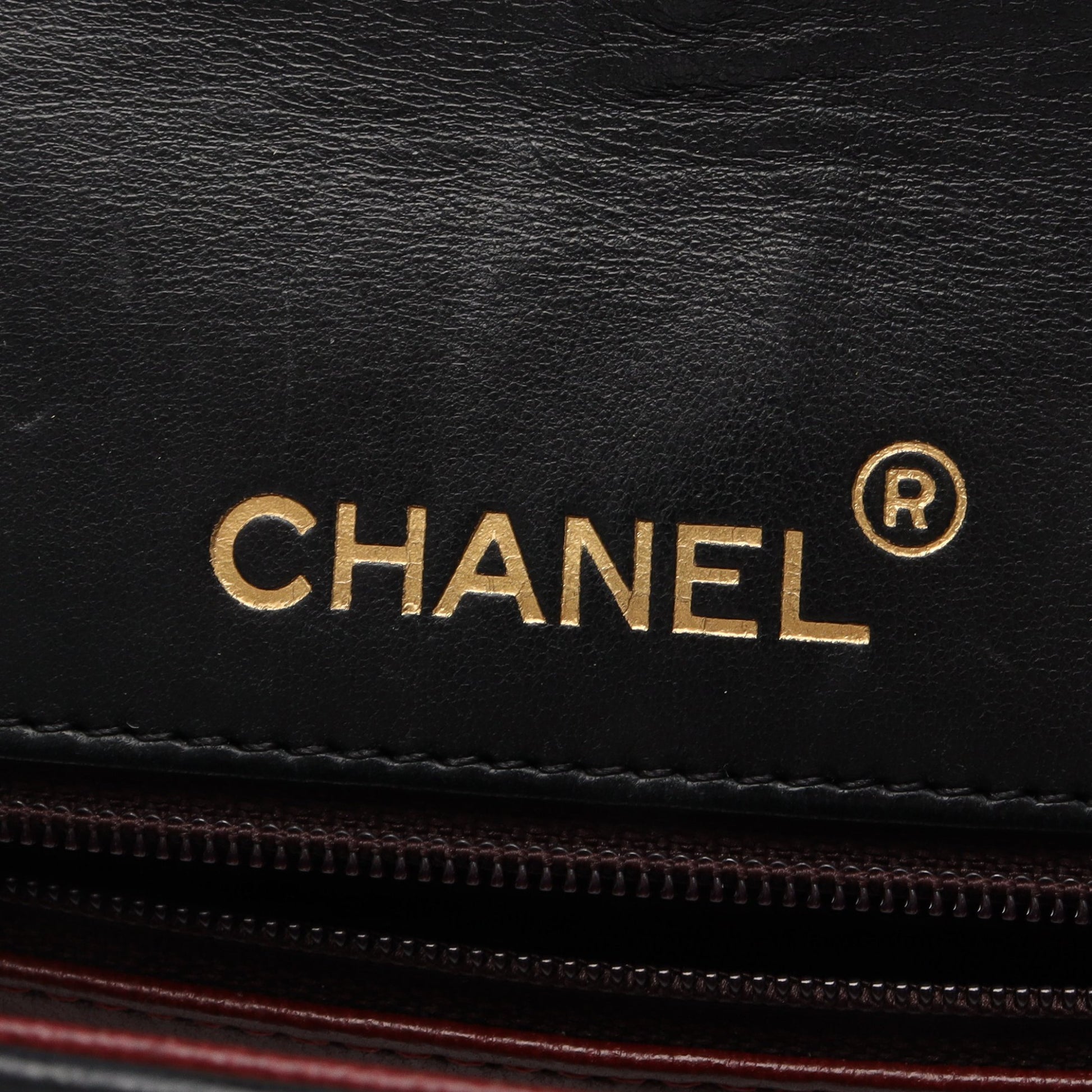 マトラッセ チェーンショルダーバッグ ラムスキン ブラック ゴールド金具 シャネル バッグ CHANEL