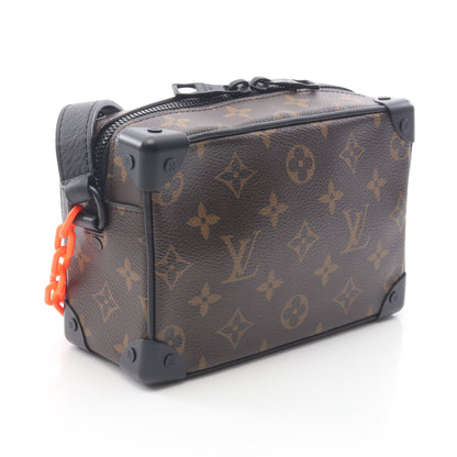 ミニ ソフトトランク モノグラムソーラーレイ ショルダーバッグ PVC レザー ブラウン ブラック ルイヴィトン バッグ LOUIS VUITTON