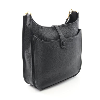 エヴリン 3 トロワ PM ショルダーバッグ トリヨンクレマンス ブラック ゴールド金具 K刻印 エルメス バッグ HERMES