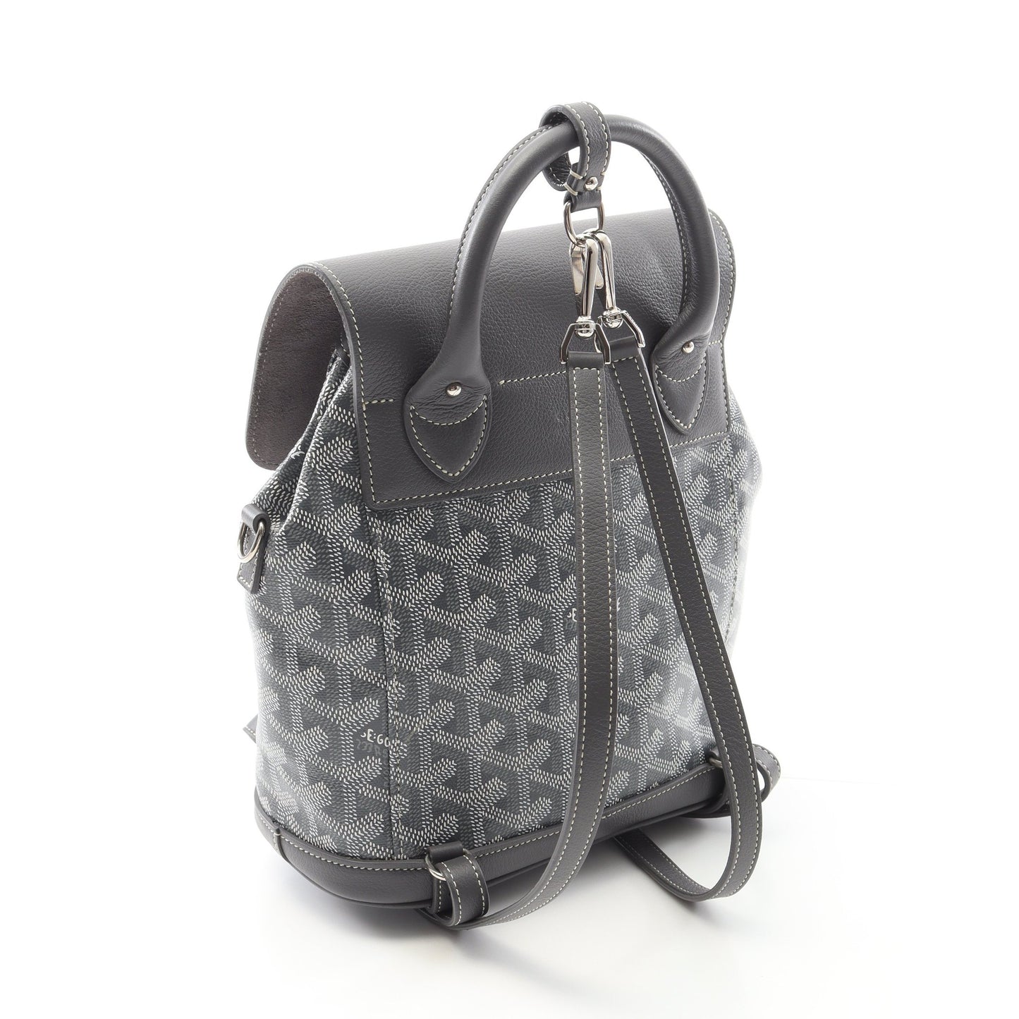 アルパン ミニ バックパック リュックサック コーティングキャンバス グレー マルチカラー 2WAY ゴヤール バッグ GOYARD