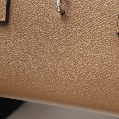 ニュー ドラッグ22 ブロンズドレ ハンドバッグ エバーカラー ブラウン シルバー金具 2WAY B刻印 エルメス バッグ HERMES