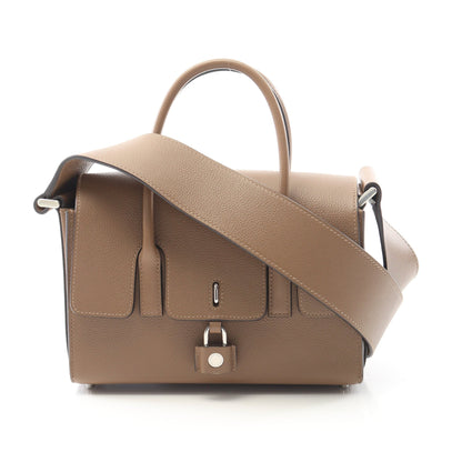 ニュー ドラッグ22 ブロンズドレ ハンドバッグ エバーカラー ブラウン シルバー金具 2WAY B刻印 エルメス バッグ HERMES