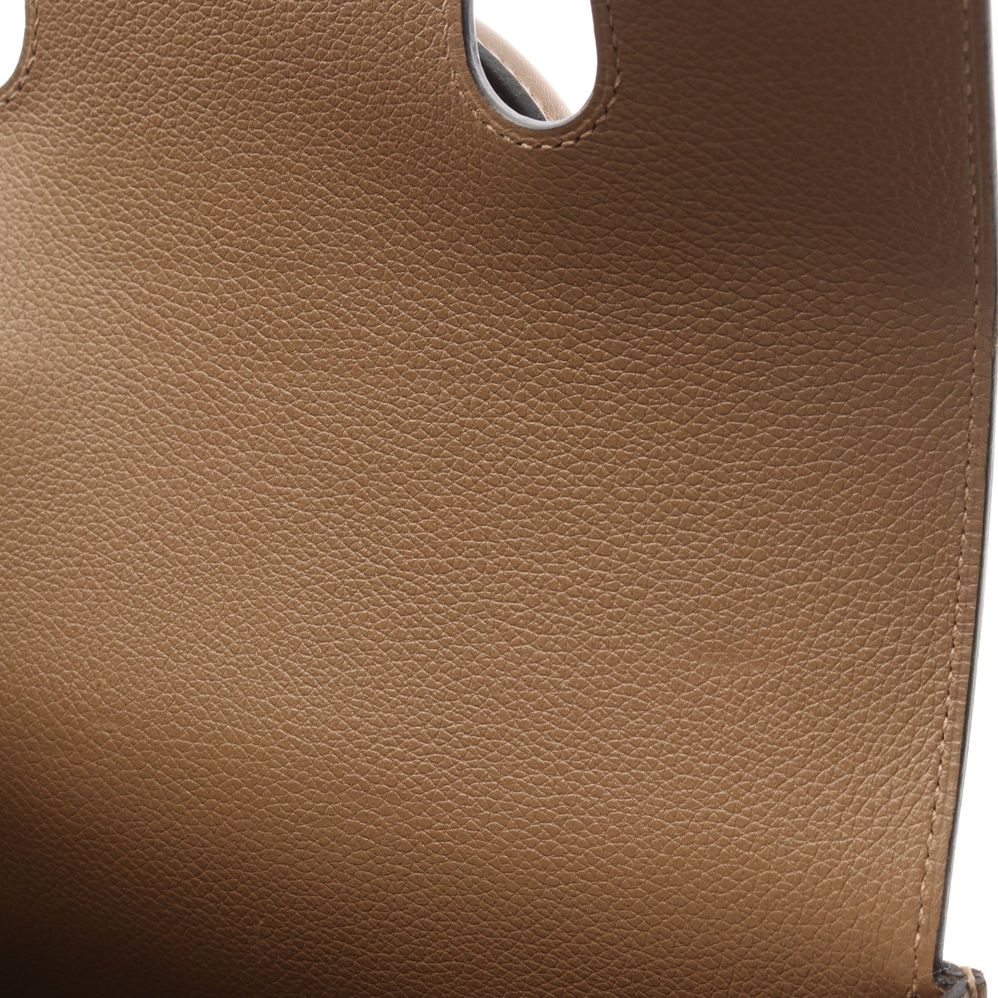 ニュー ドラッグ22 ブロンズドレ ハンドバッグ エバーカラー ブラウン シルバー金具 2WAY B刻印 エルメス バッグ HERMES