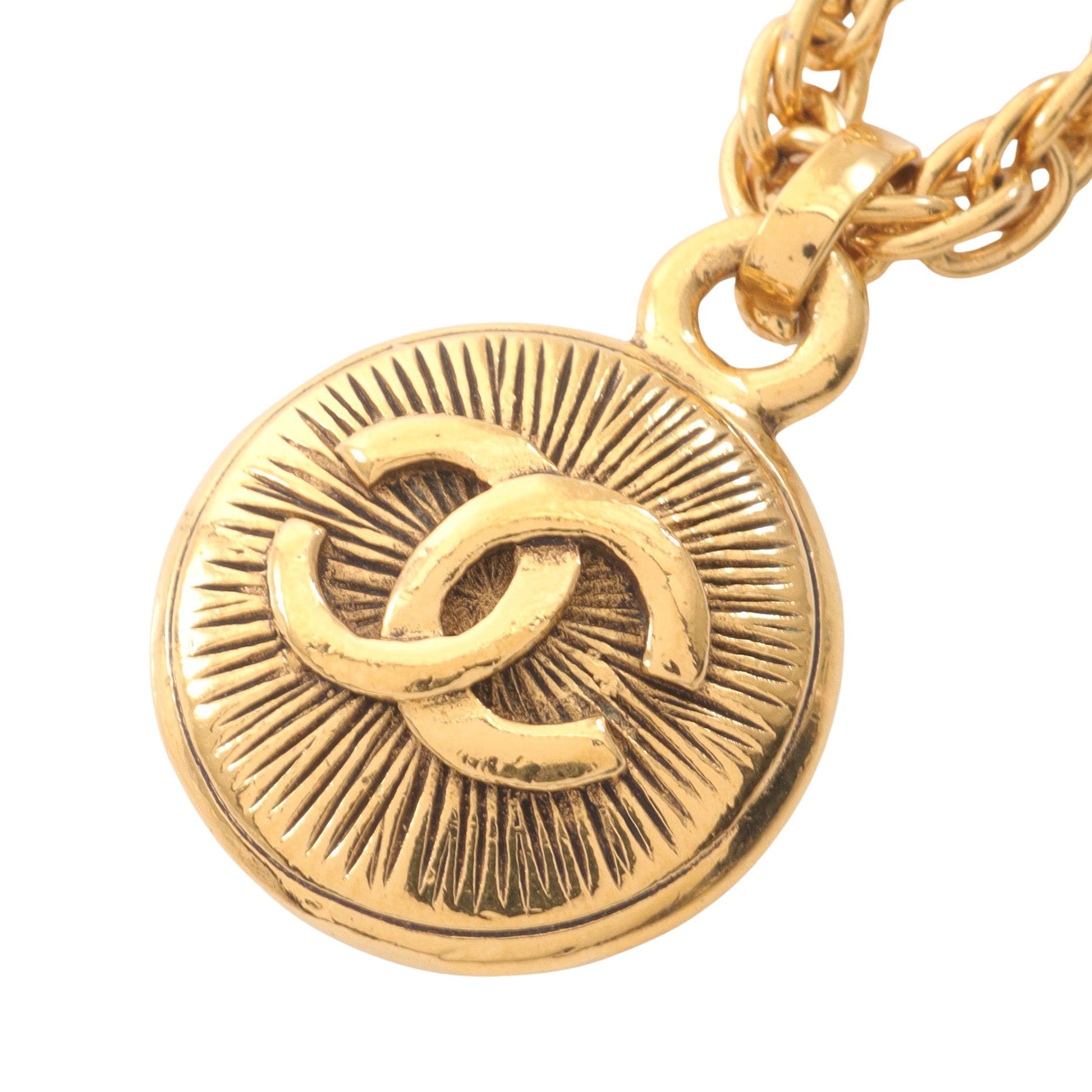 ココマーク ネックレス GP ゴールド ヴィンテージ シャネル アクセサリー CHANEL