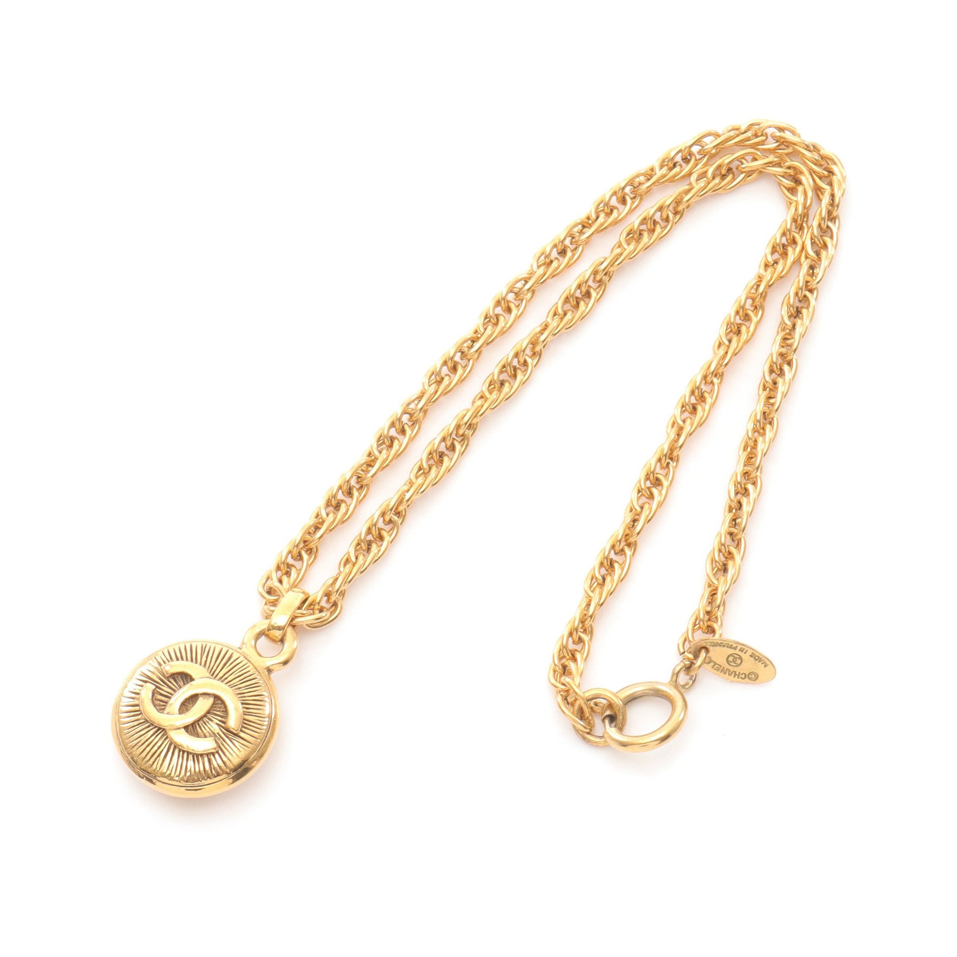 ココマーク ネックレス GP ゴールド ヴィンテージ シャネル アクセサリー CHANEL