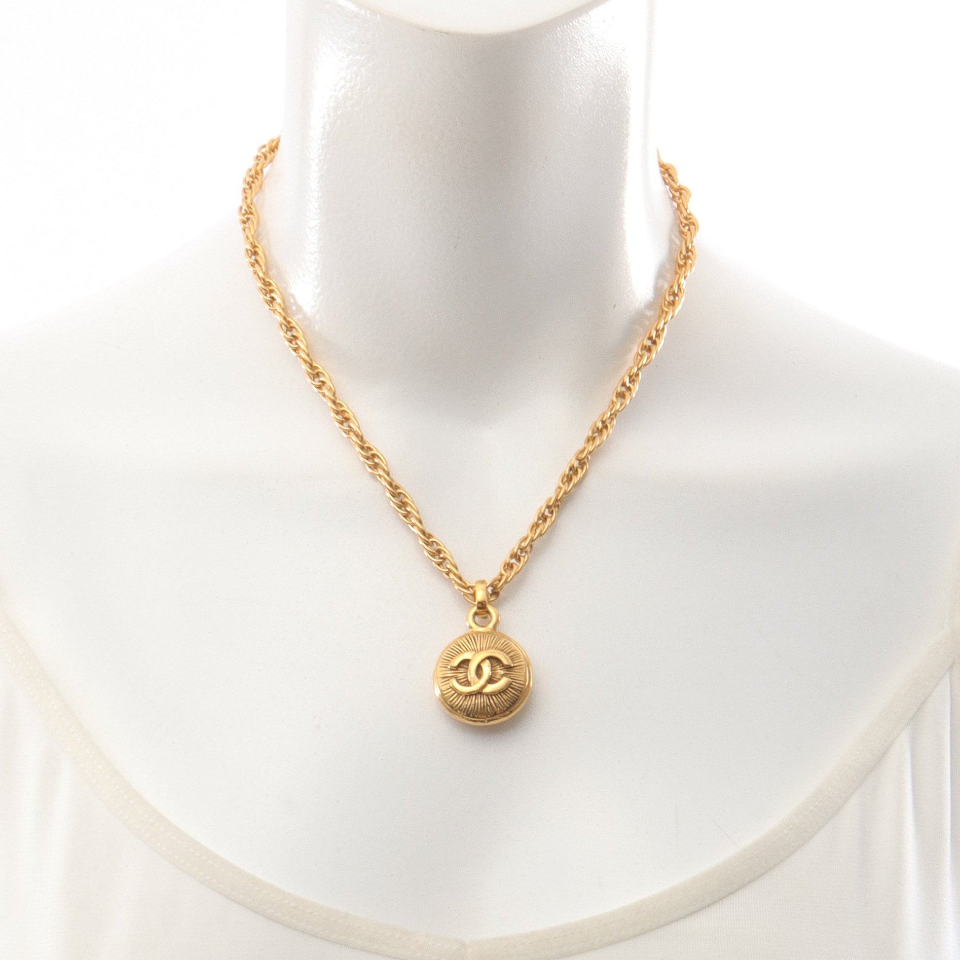 ココマーク ネックレス GP ゴールド ヴィンテージ シャネル アクセサリー CHANEL