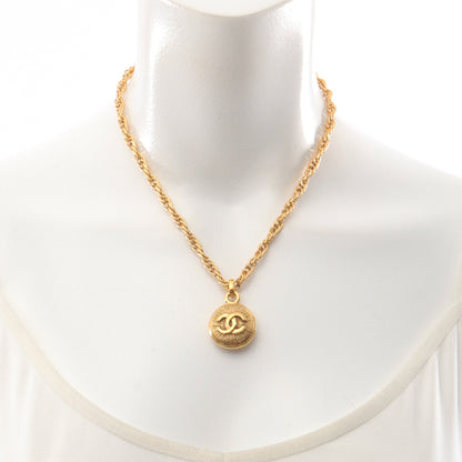 ココマーク ネックレス GP ゴールド ヴィンテージ シャネル アクセサリー CHANEL