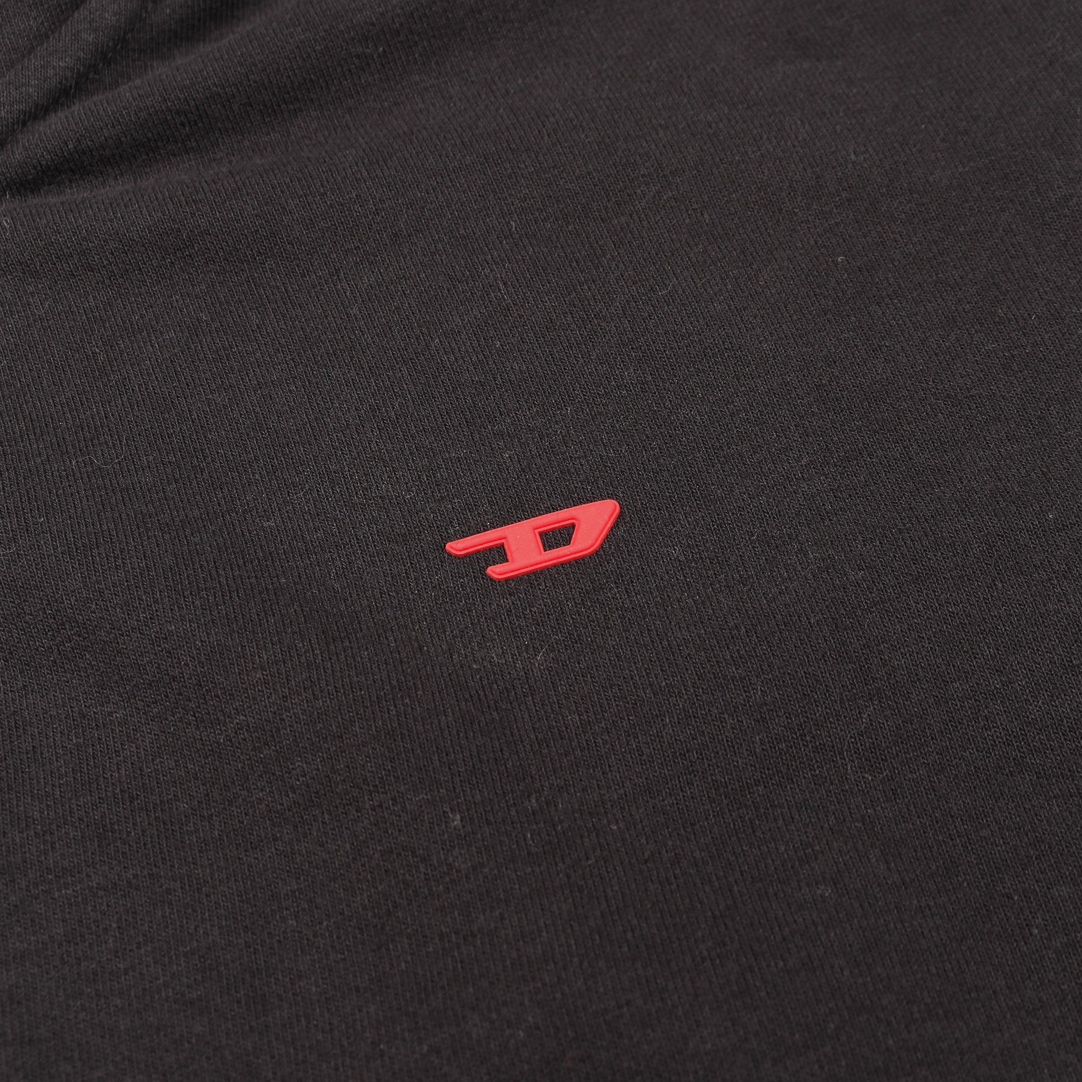 AMST-DAVOS-HT23 ジップアップパーカー コットン ブラック レッド