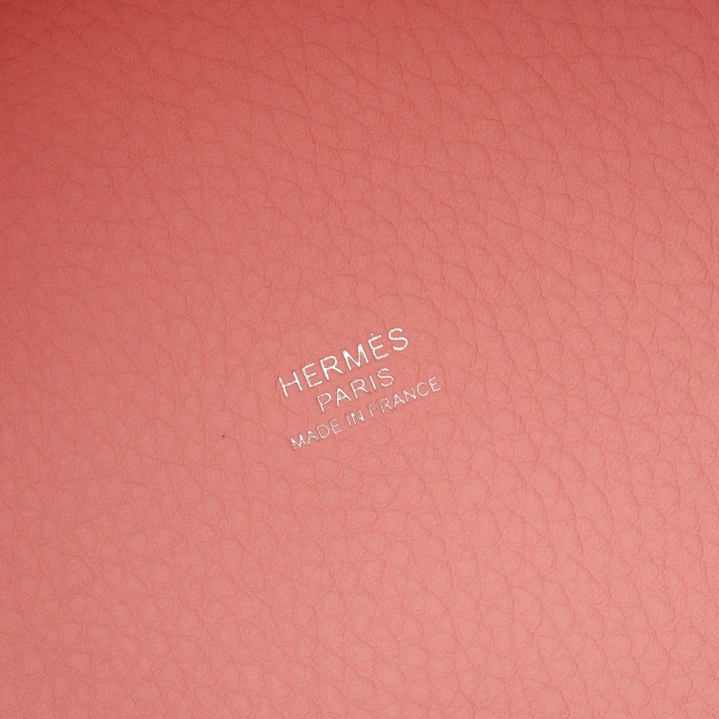 ピコタンロックPM ローズサクラ ハンドバッグ トリヨンクレマンス ライトピンク シルバー金具 W刻印 エルメス バッグ HERMES