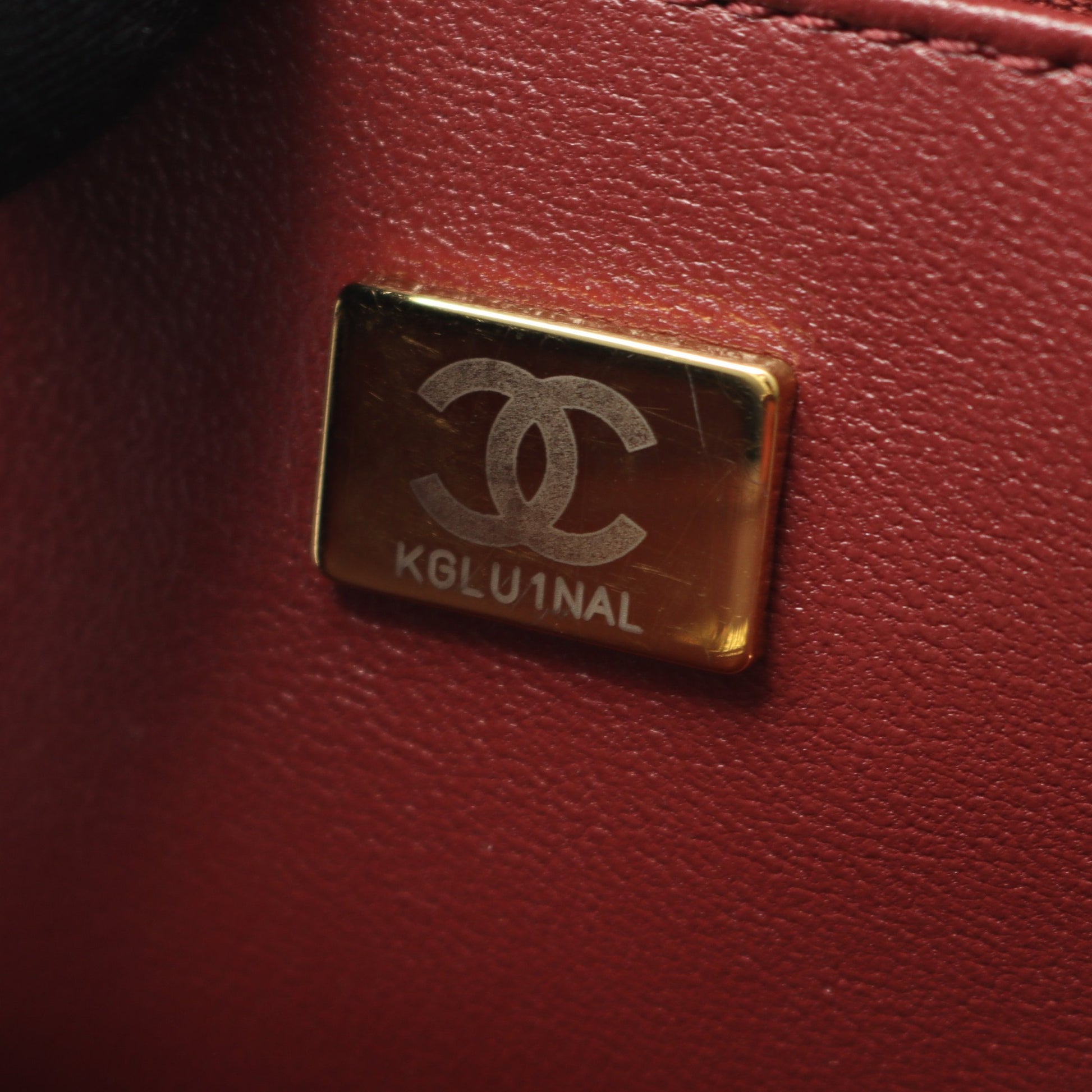 マトラッセ ハート チェーンショルダーバッグ ラムスキン ブラック ゴールド金具 シャネル バッグ CHANEL