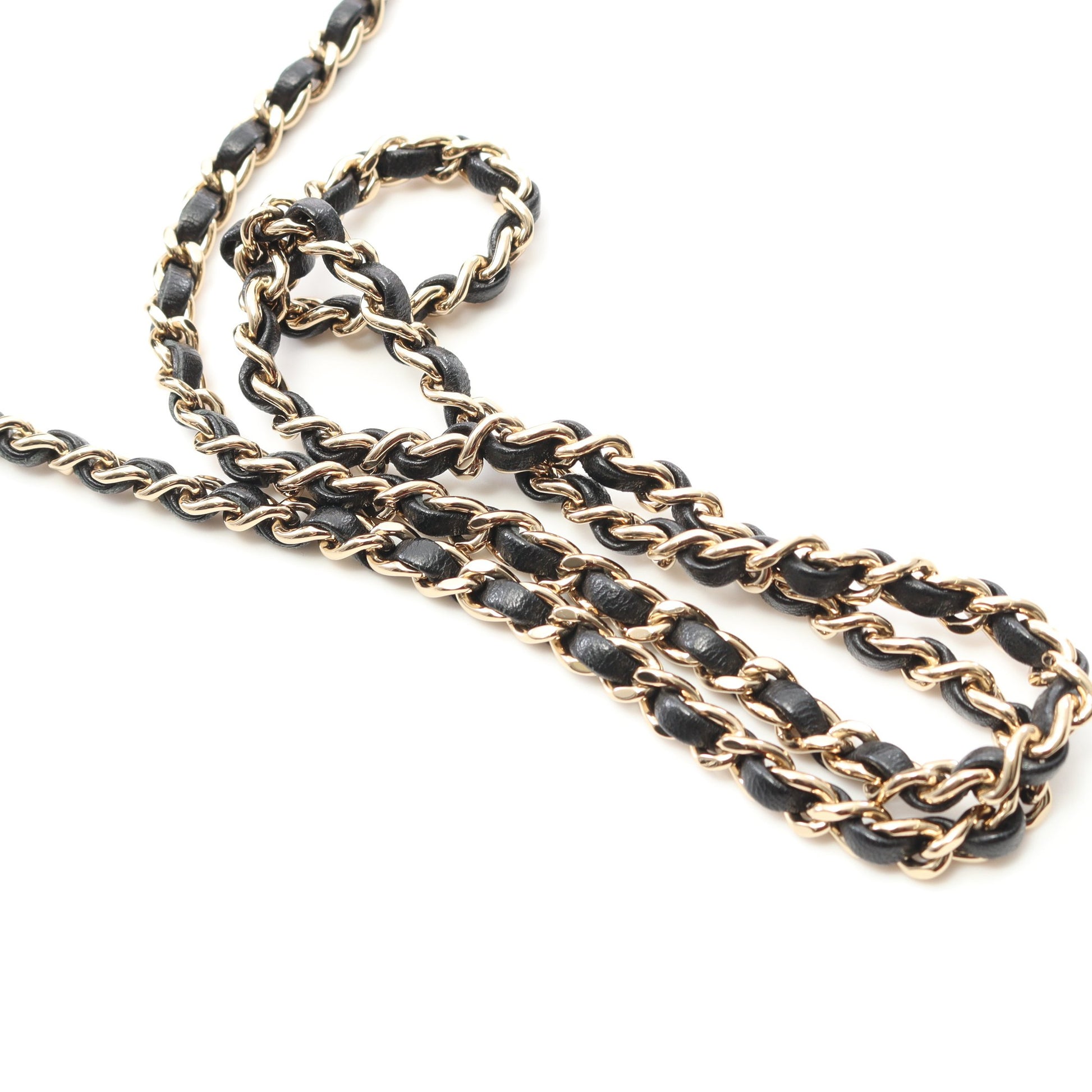 マトラッセ ハート チェーンショルダーバッグ ラムスキン ブラック ゴールド金具 シャネル バッグ CHANEL