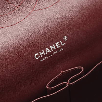 デカマトラッセ34 Wチェーンショルダーバッグ ラムスキン ブラック シルバー金具 シャネル バッグ CHANEL