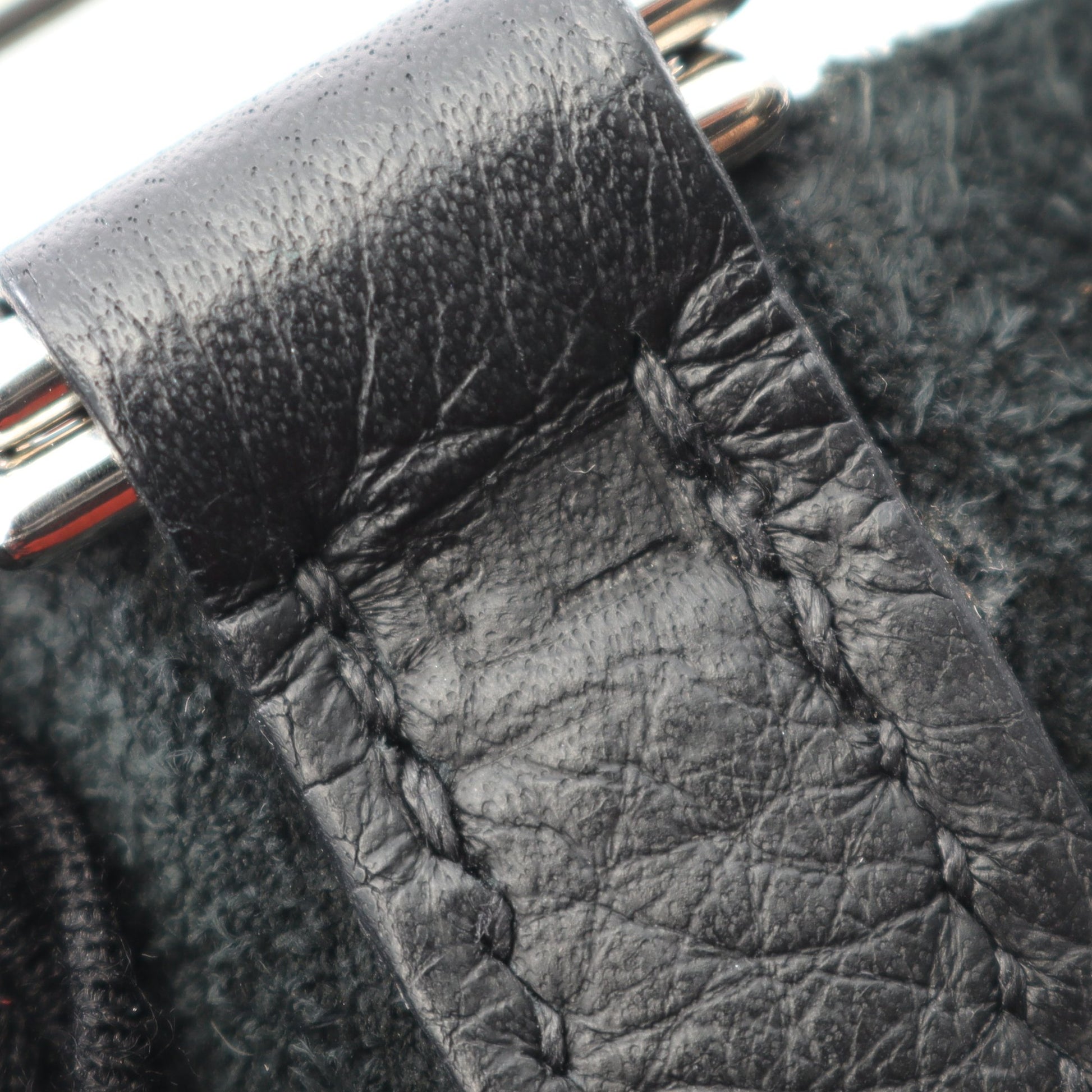 ピコタンMM ハンドバッグ トリヨンクレマンス ブラック シルバー金具 □O刻印 エルメス バッグ HERMES