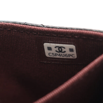 マトラッセ チェーンウォレット キャビアスキン ブラック ゴールド金具 シャネル バッグ CHANEL