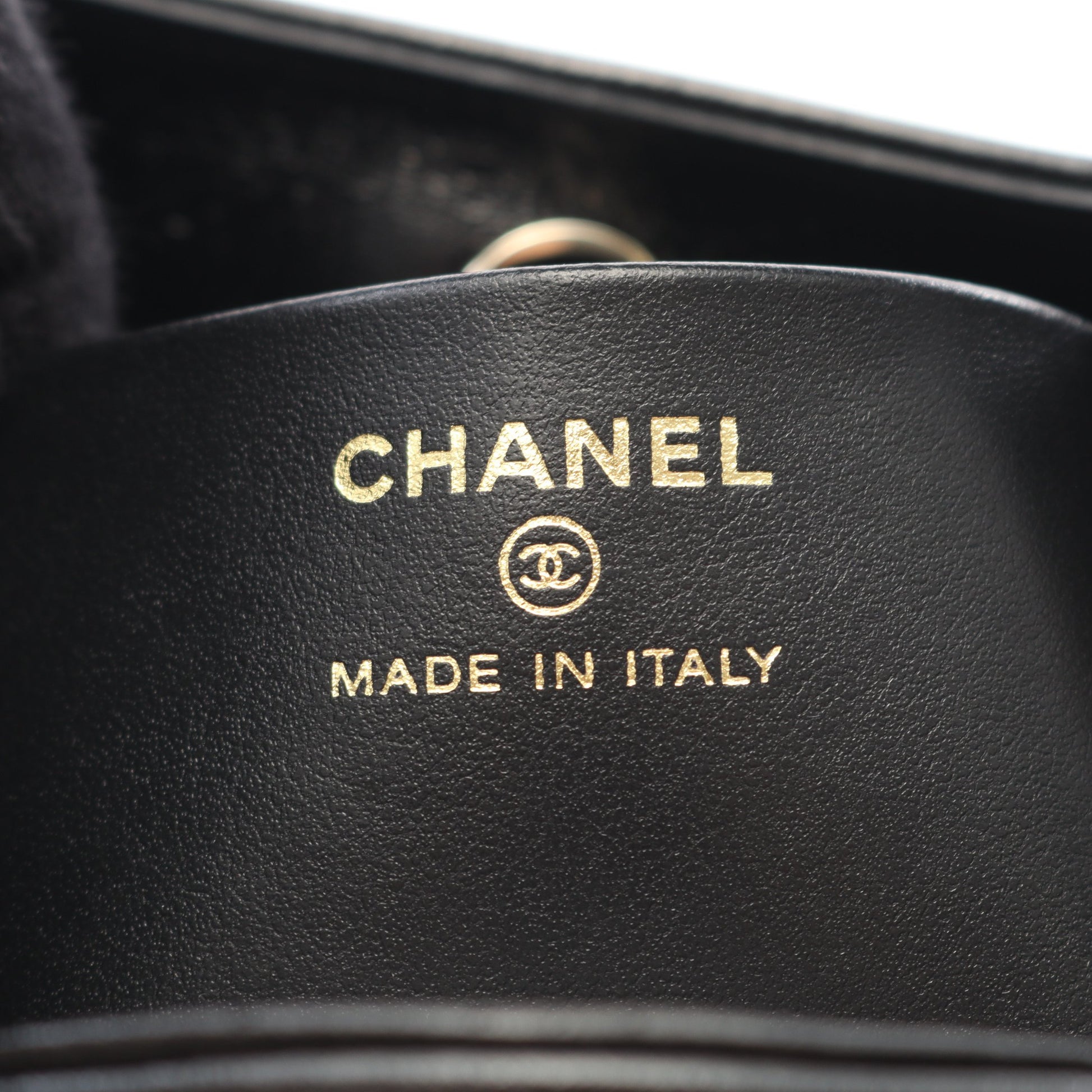 シャネル31 ナノ チェーンショルダーバッグ レザー ブラック ベージュ ゴールド金具 2WAY シャネル バッグ CHANEL