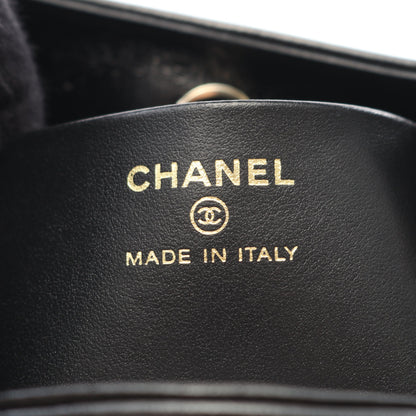 シャネル31 ナノ チェーンショルダーバッグ レザー ブラック ベージュ ゴールド金具 2WAY シャネル バッグ CHANEL