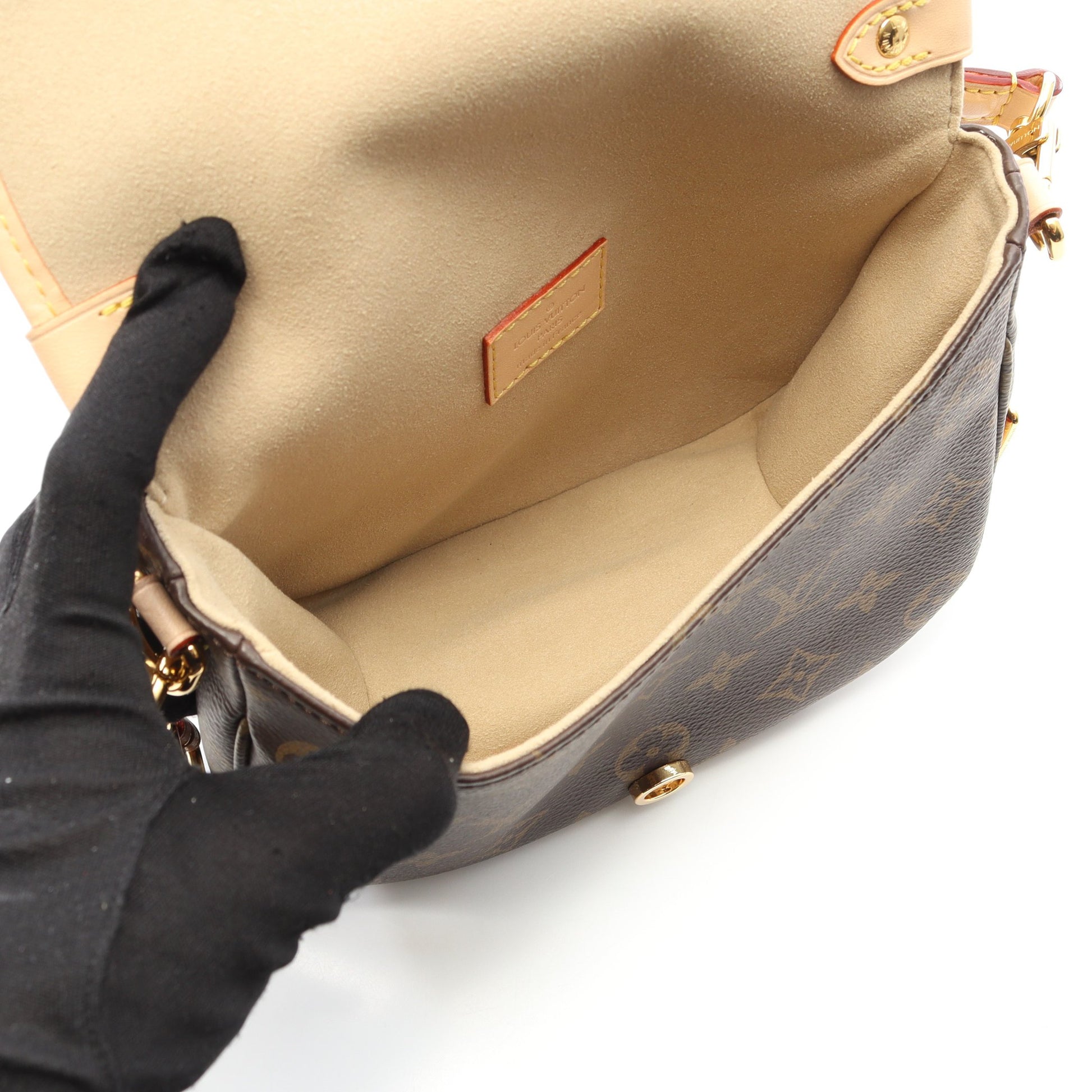 ソミュールBB モノグラム ハンドバッグ モノグラム ブラウン 2WAY ルイヴィトン バッグ LOUIS VUITTON