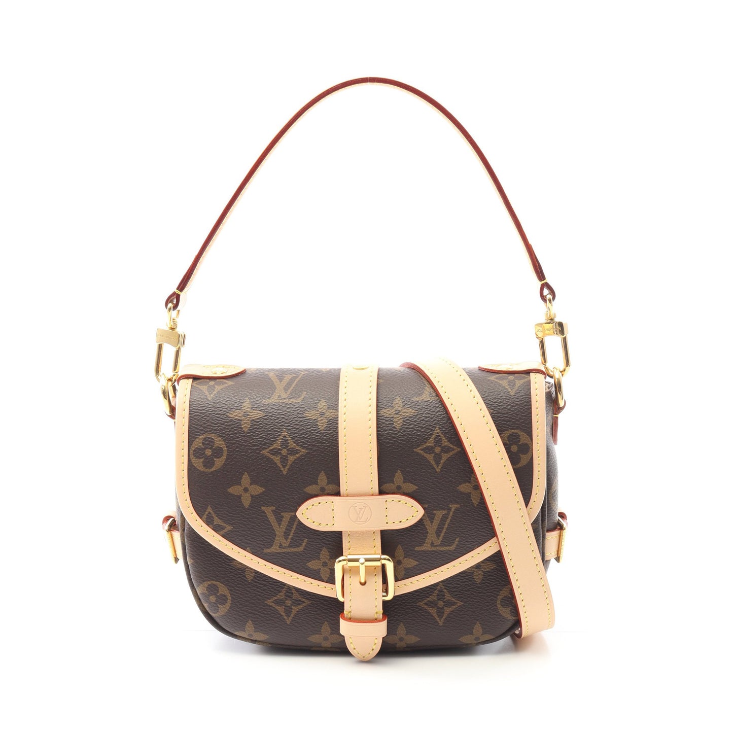 ソミュールBB モノグラム ハンドバッグ モノグラム ブラウン 2WAY ルイヴィトン バッグ LOUIS VUITTON