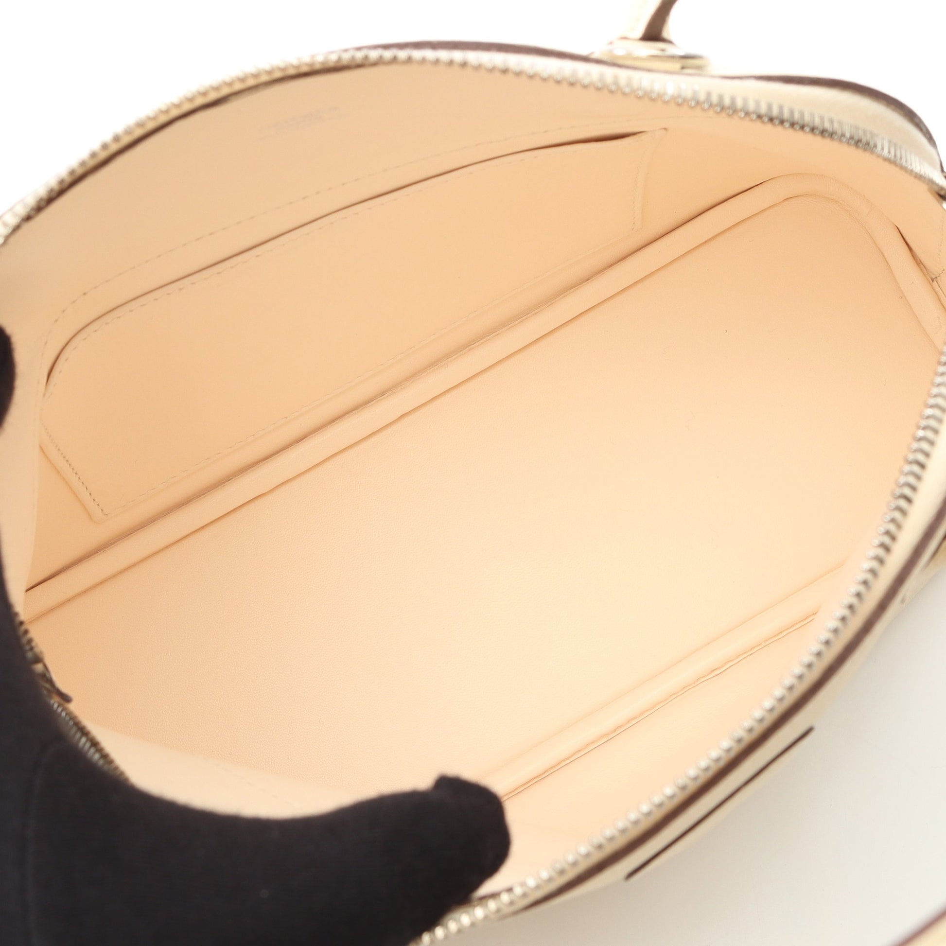 ボリード27 ナタ ハンドバッグ ヴォーエプソン アイボリー シルバー金具 2WAY Y刻印 エルメス バッグ HERMES