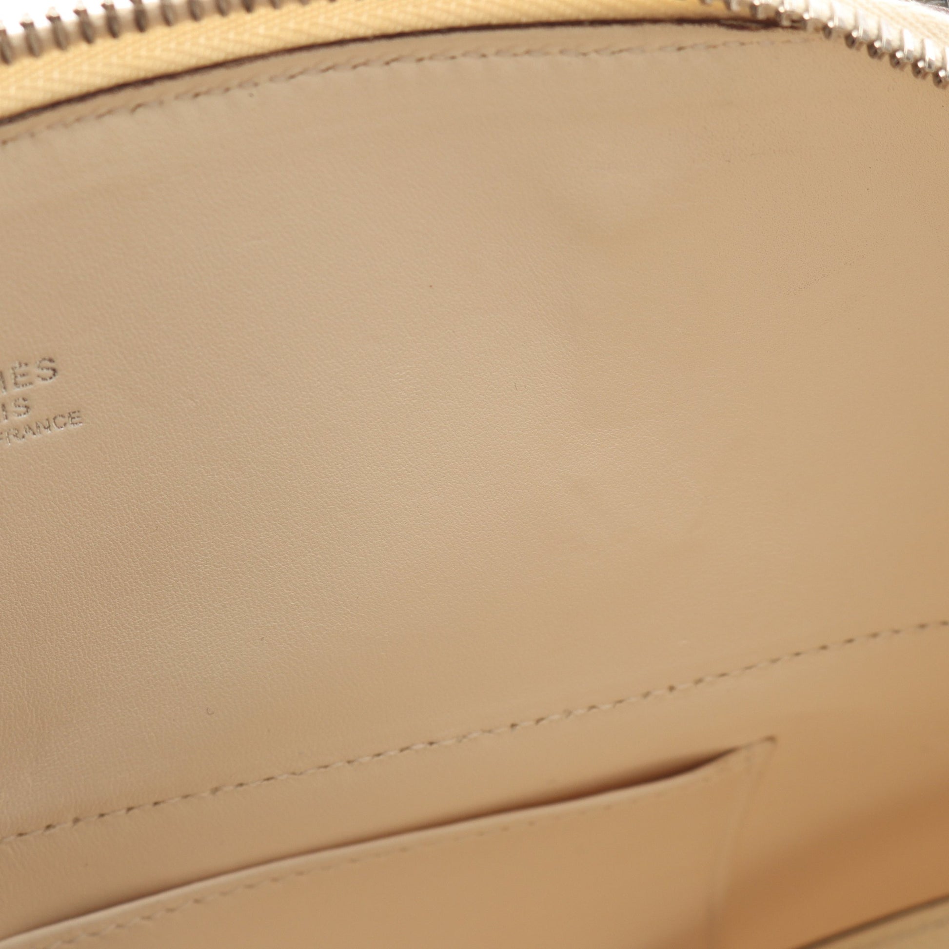ボリード27 ナタ ハンドバッグ ヴォーエプソン アイボリー シルバー金具 2WAY Y刻印 エルメス バッグ HERMES