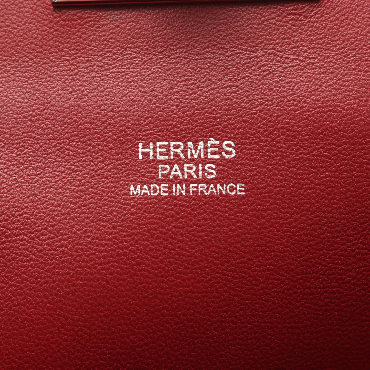 ツールボックス20 ハンドバッグ エバーカラー レッド シルバー金具 2WAY A刻印 エルメス バッグ HERMES
