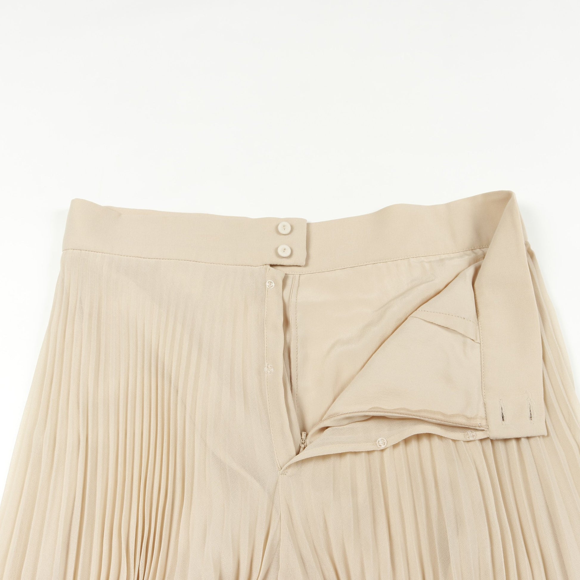 プリーツ ワイドパンツ ベージュ マックスマーラ ボトムス Max Mara