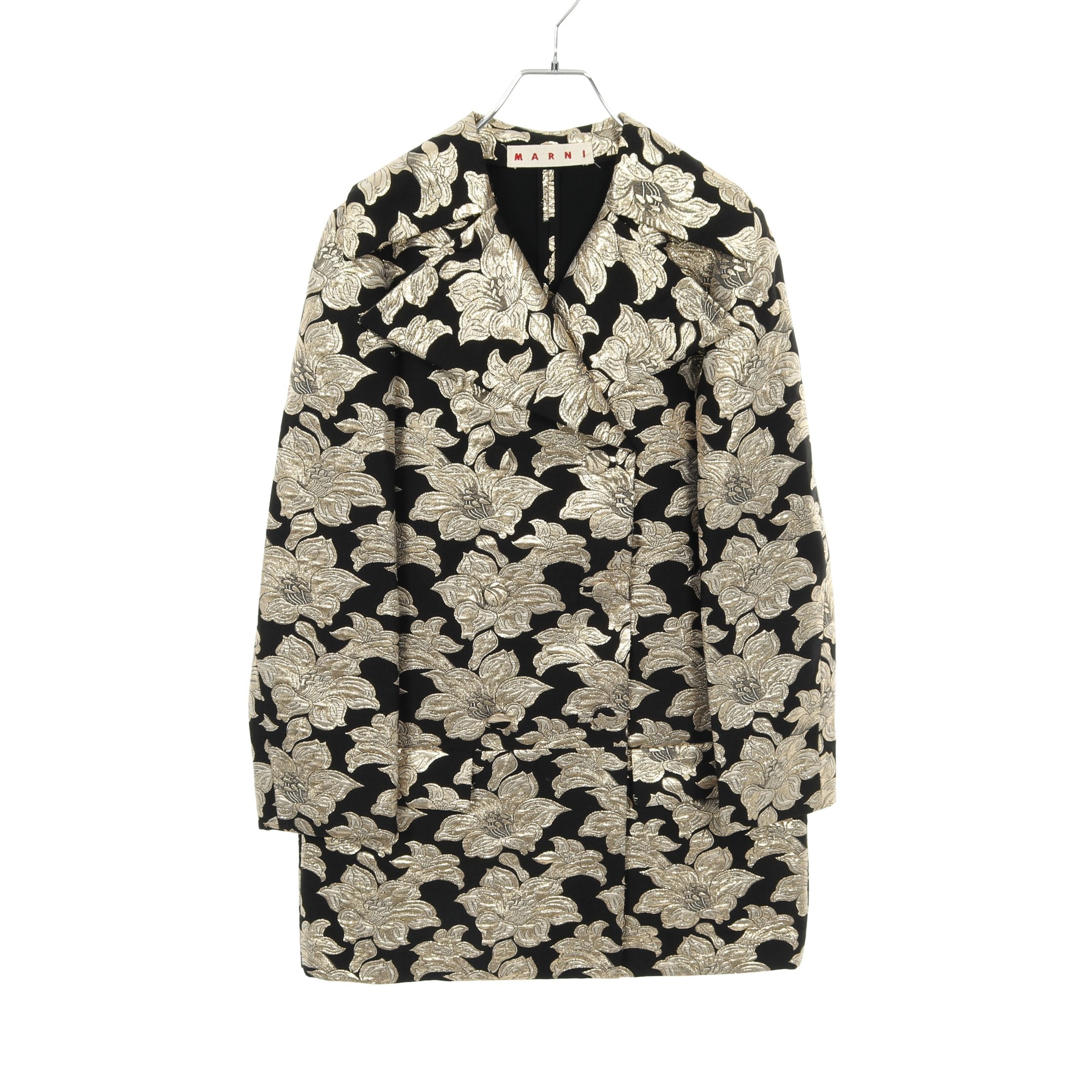 MARNI マルニ フラワー刺繍 コート ジャケット