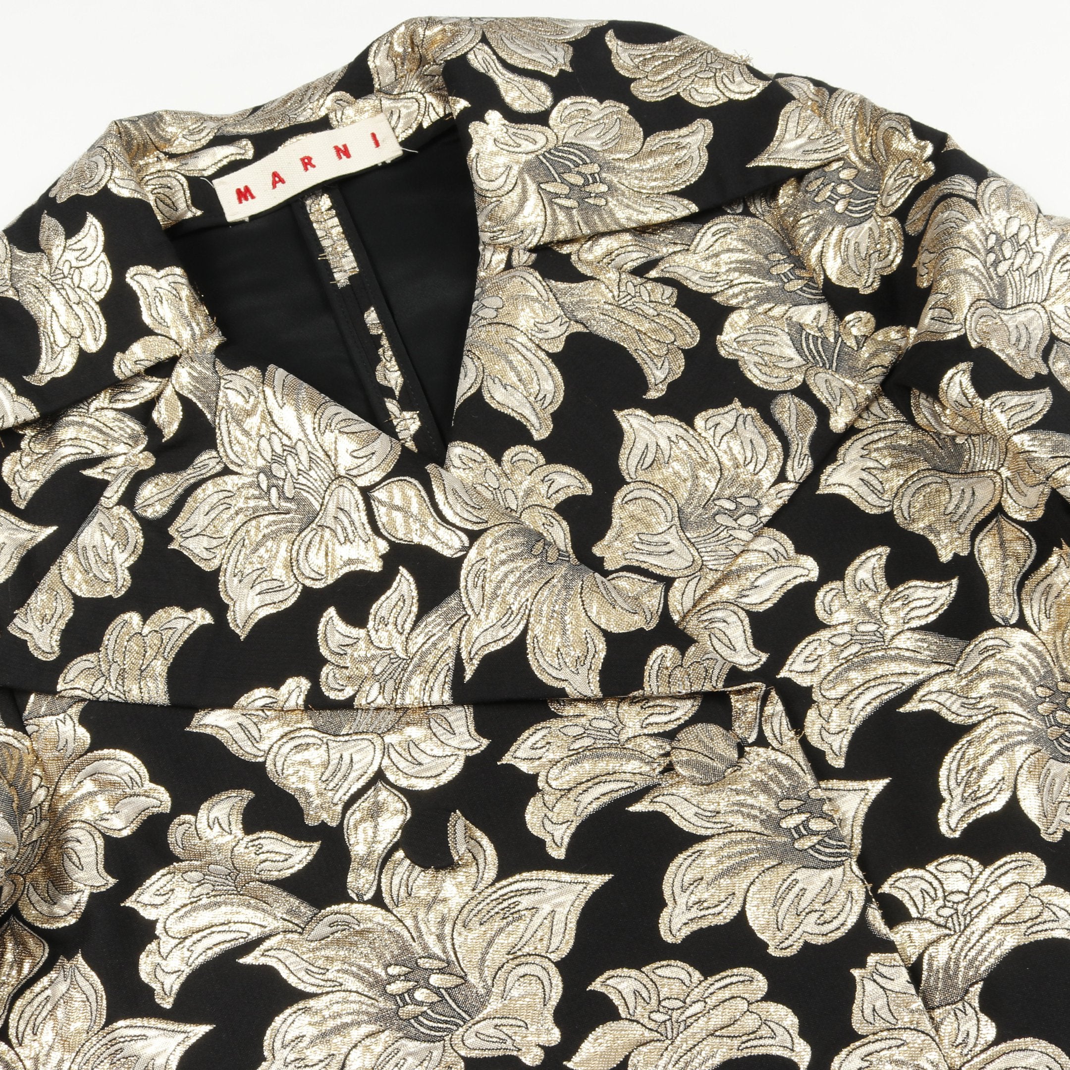 MARNI マルニ フラワー刺繍 コート ジャケット