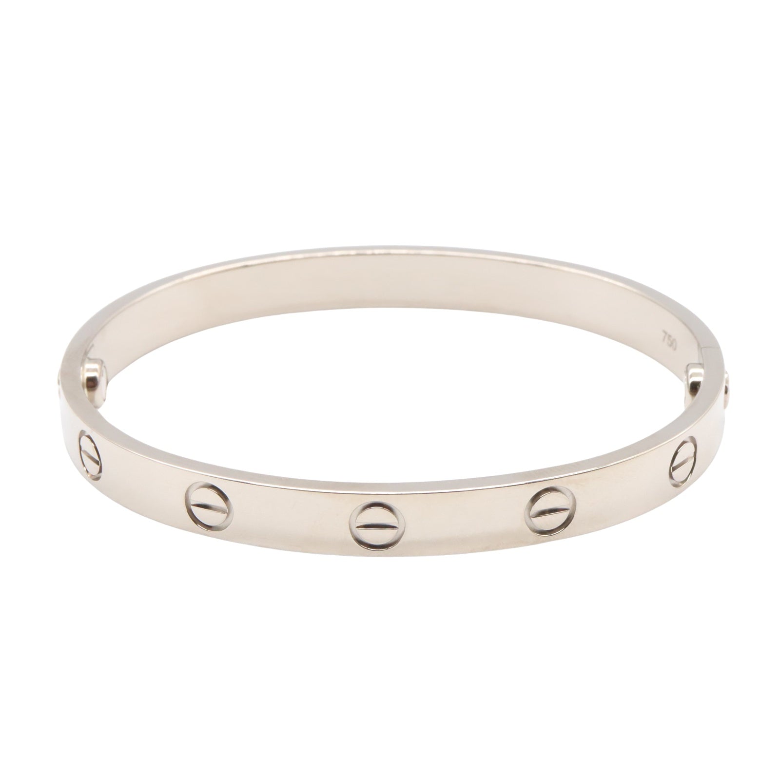 ラブブレス ブレスレット K18WG（ホワイトゴールド） シルバー