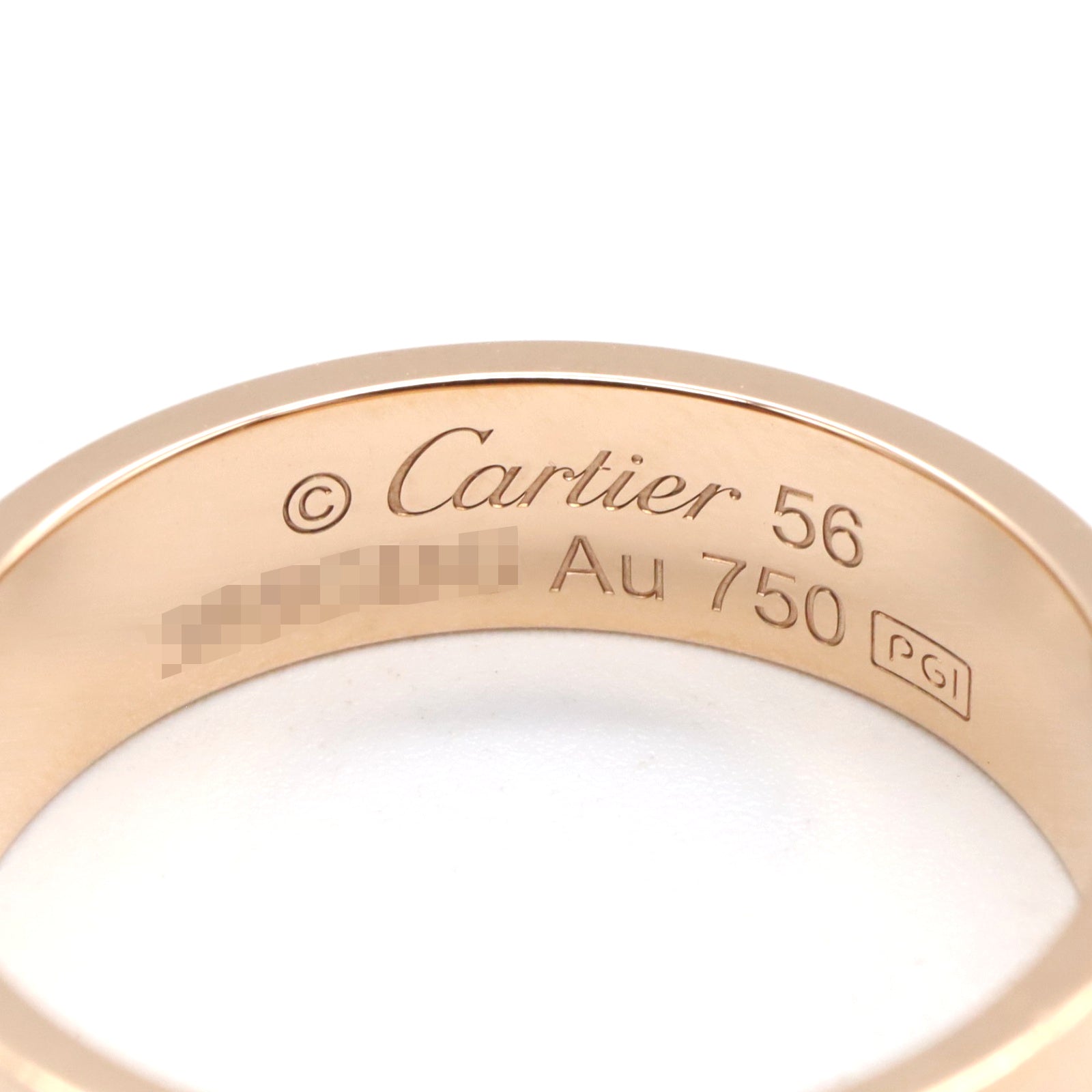 ラブリング リング 指輪 K18PG（ピンクゴールド） ゴールド カルティエ  